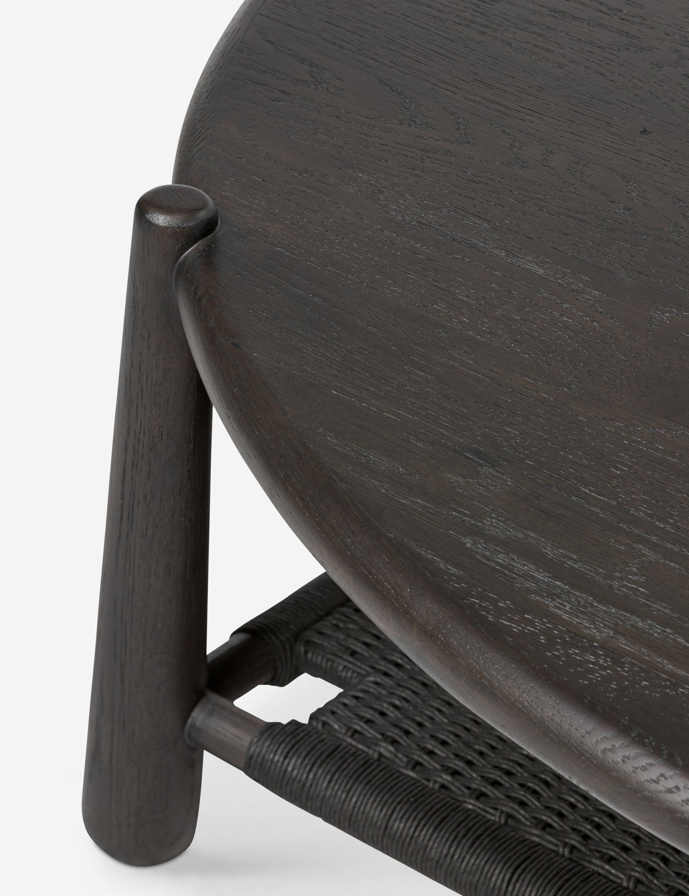 Lulu and Georgia Salvador Round Coffee Table by Amber Lewis x Four Hands - view 10