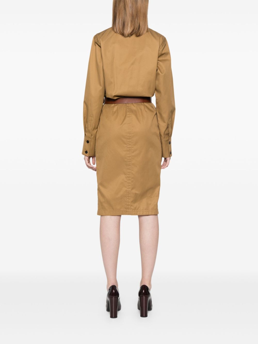 Saint Laurent belted dress – Cotton 100% - view 2