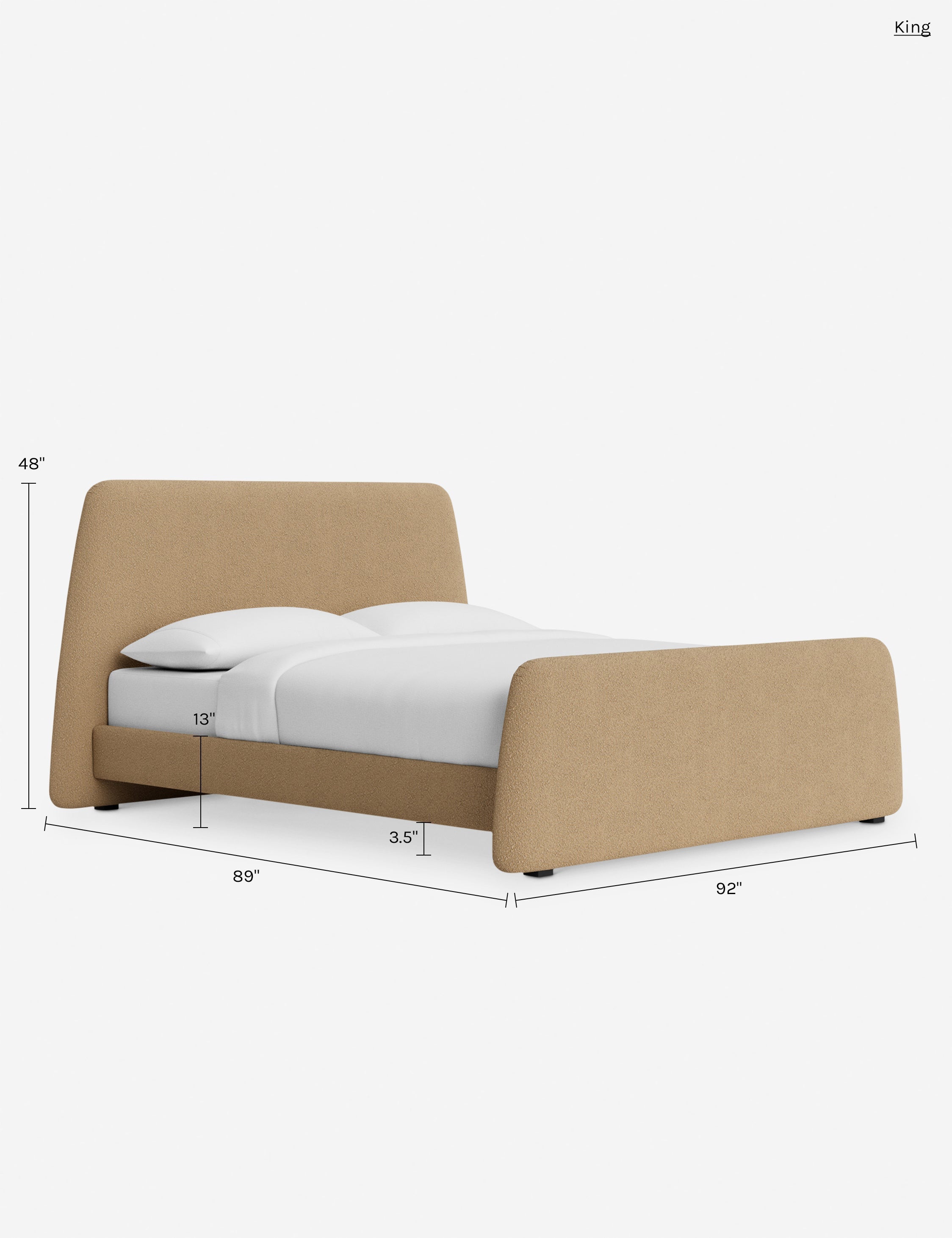 Lulu and Georgia Lama Platform Bed by DISC Interiors - view 228