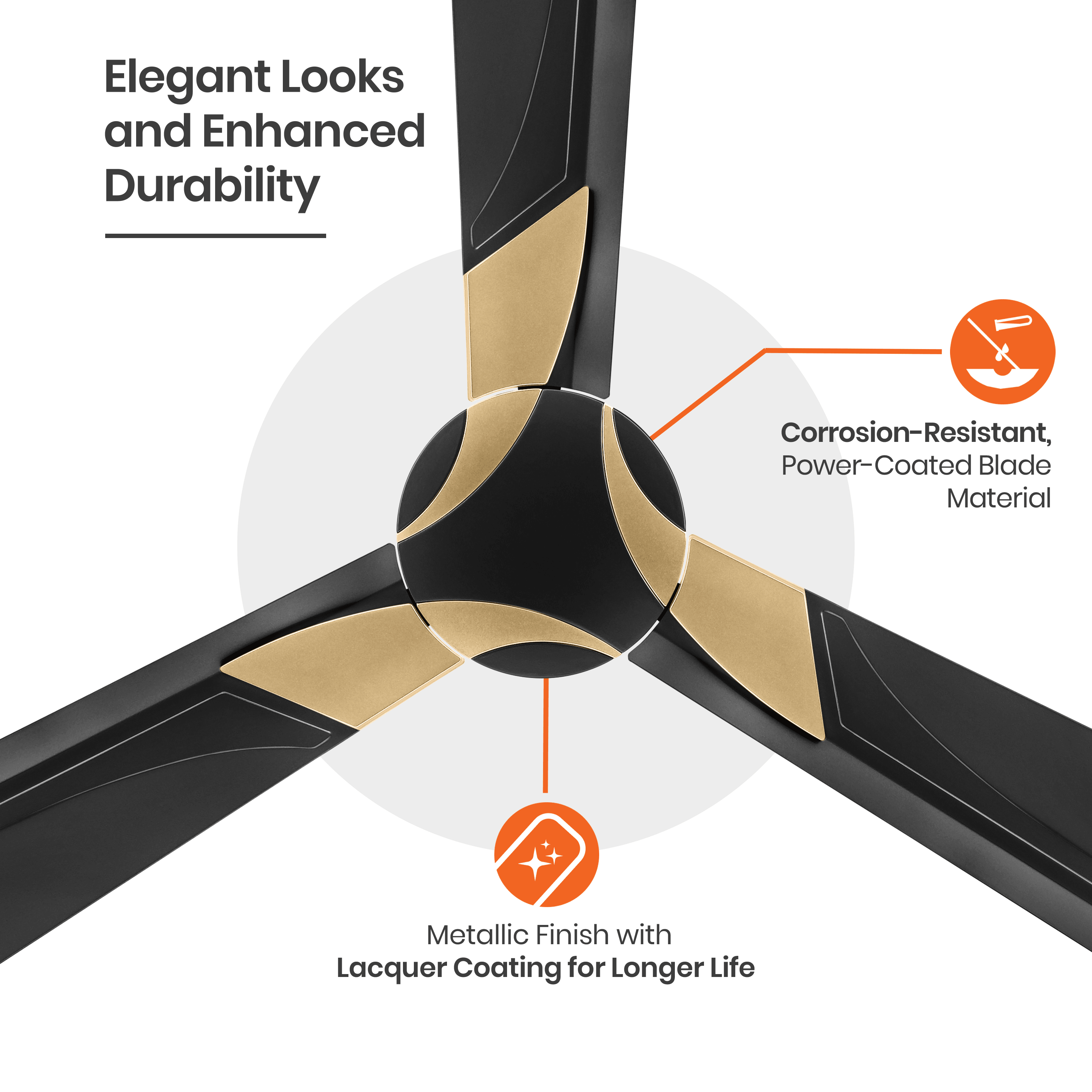orientelectric Wendy with Remote BEE Star Rated Ceiling Fan - view 14