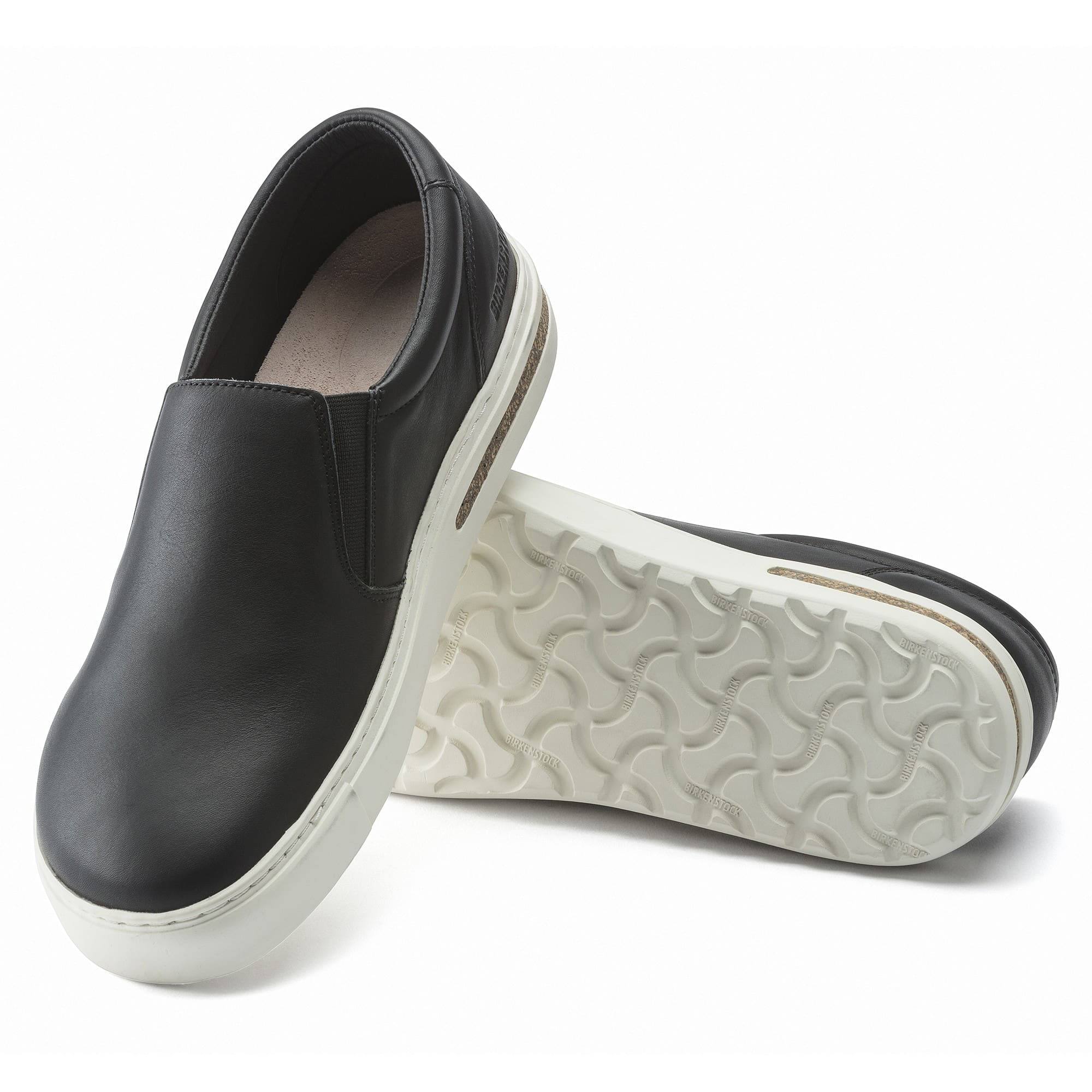 Birkenstock Oswego Natural Leather – Black Black