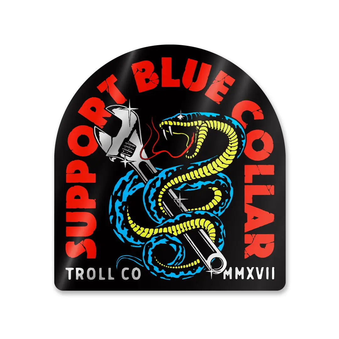 Radial SBC Serpent Sticker