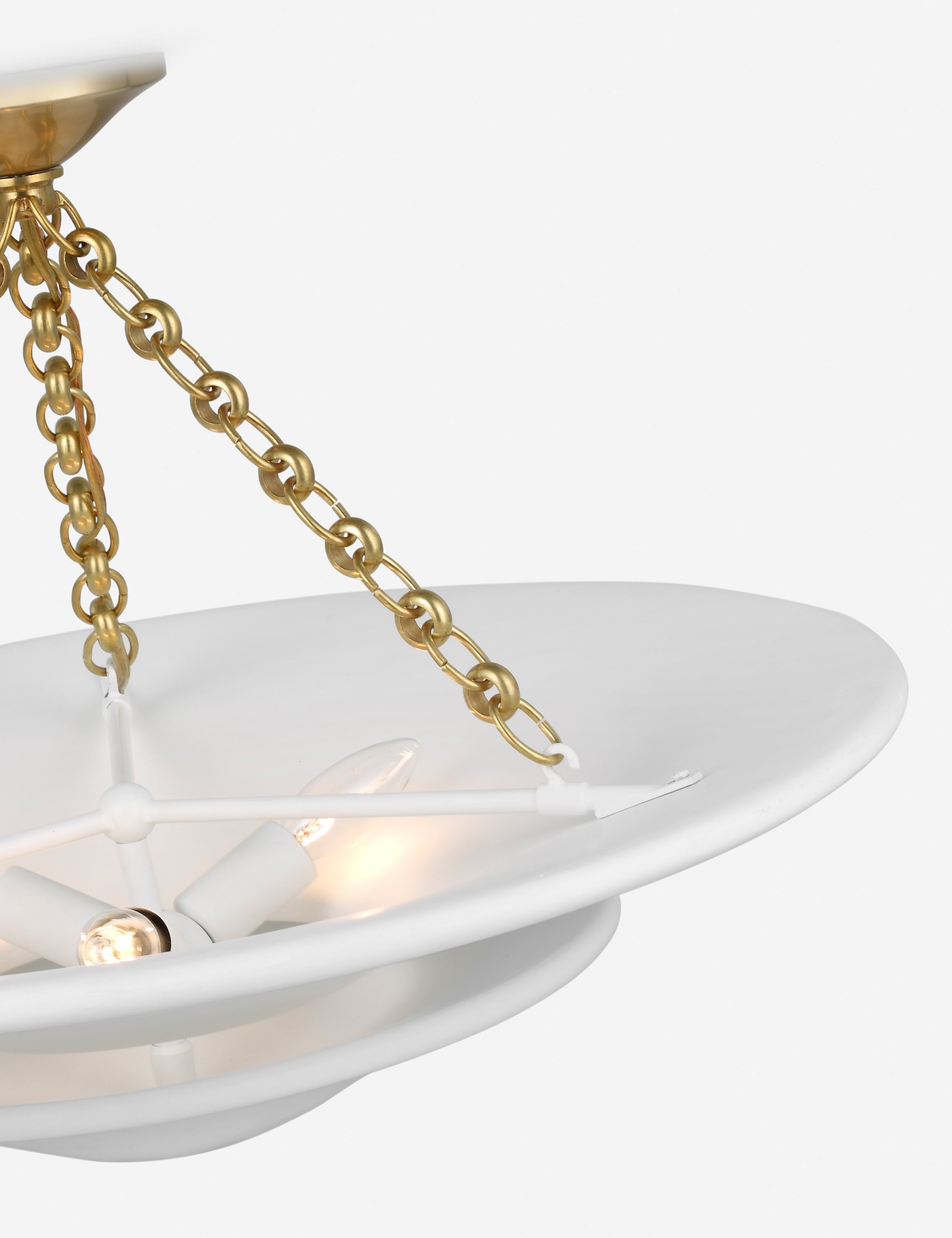 Lulu and Georgia Mollino Chandelier by AERIN - view 4