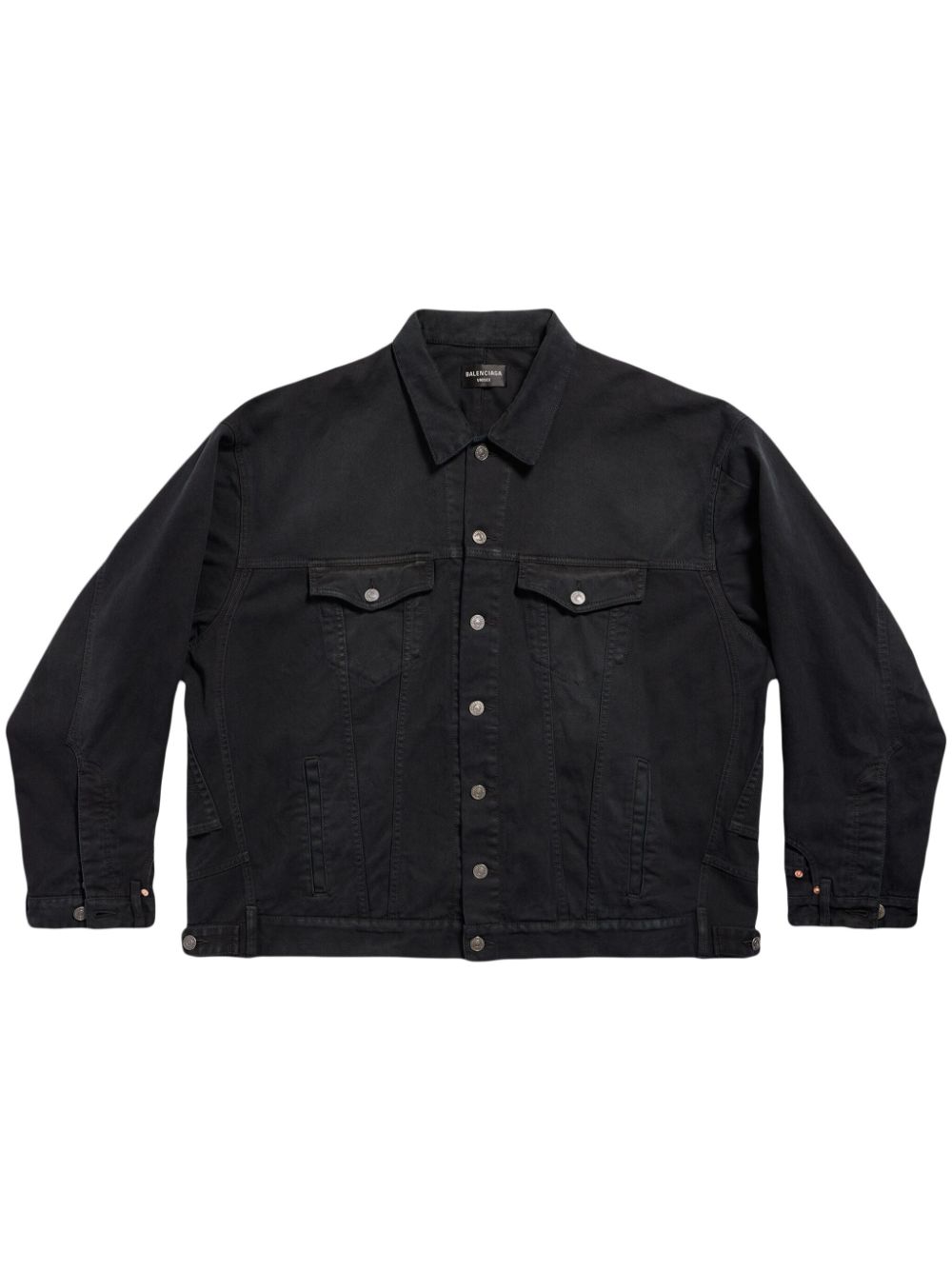 Balenciaga deconstructed denim jacket – Cotton 100%