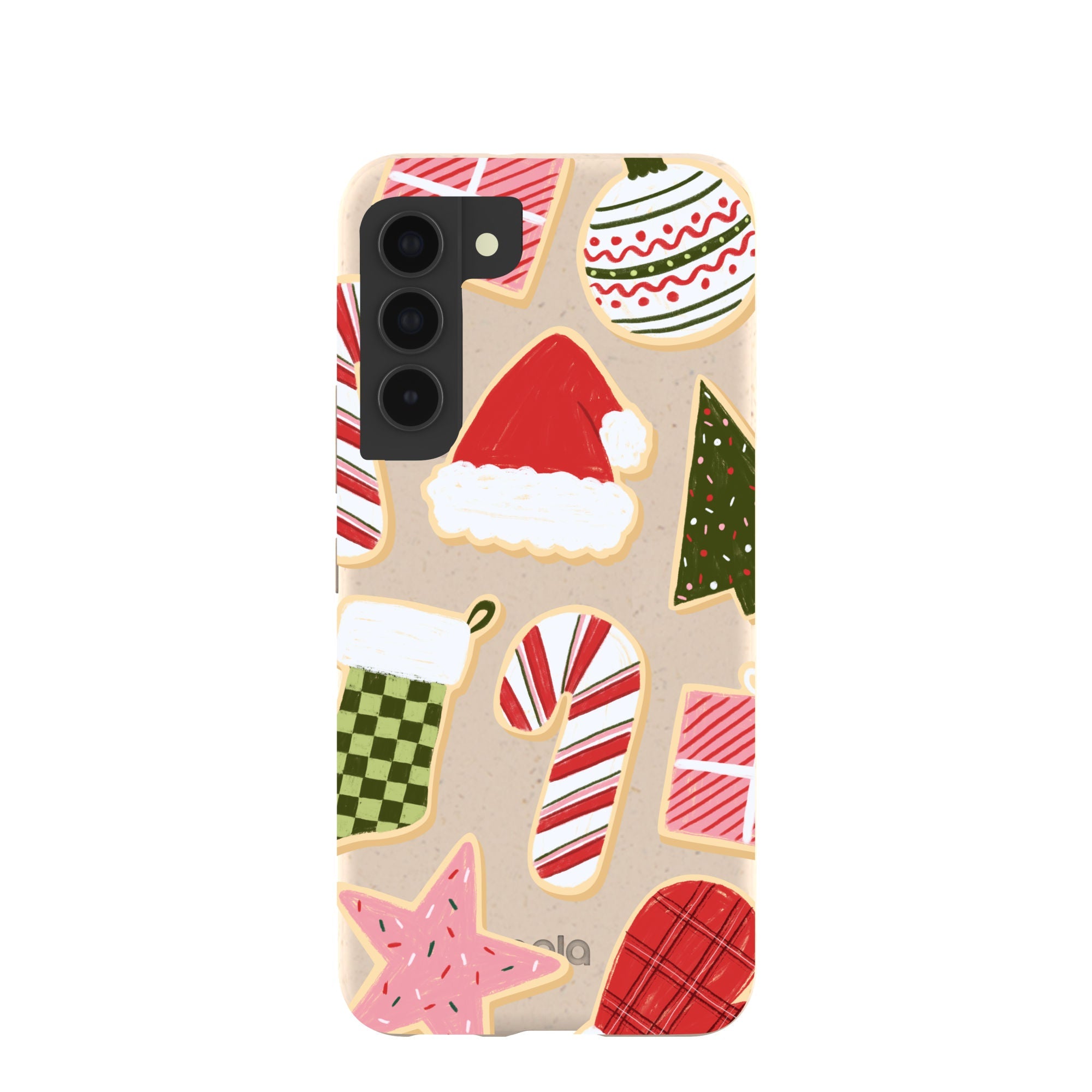 Pela Case Seashell Festive Cookies Samsung Galaxy S22 Case