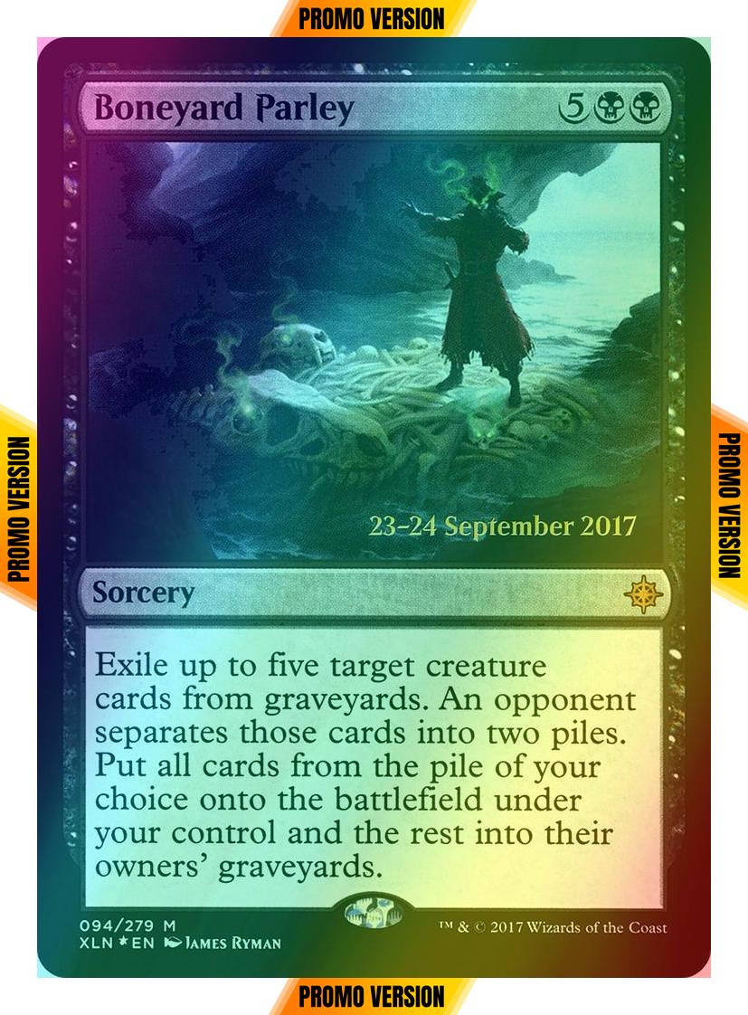 Boneyard parley 94s – Magic Boneyard Parley [94s] [Ixalan Promos] [Foil]