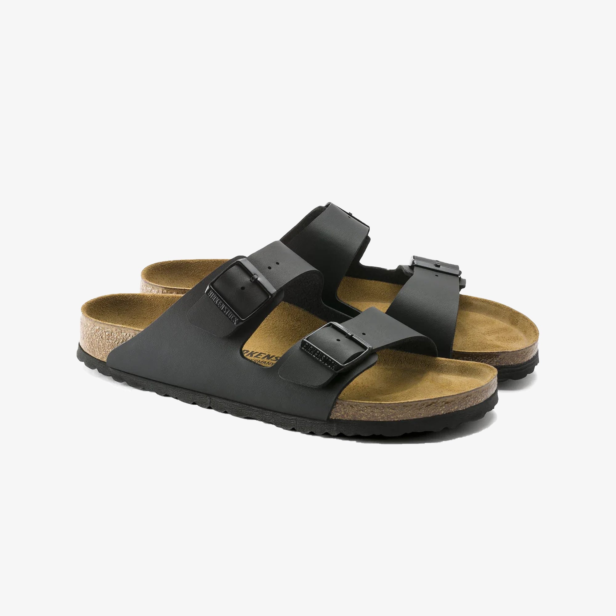 Birkenstock | ARIZONA BIRKO FLOR { BLACK - view 2