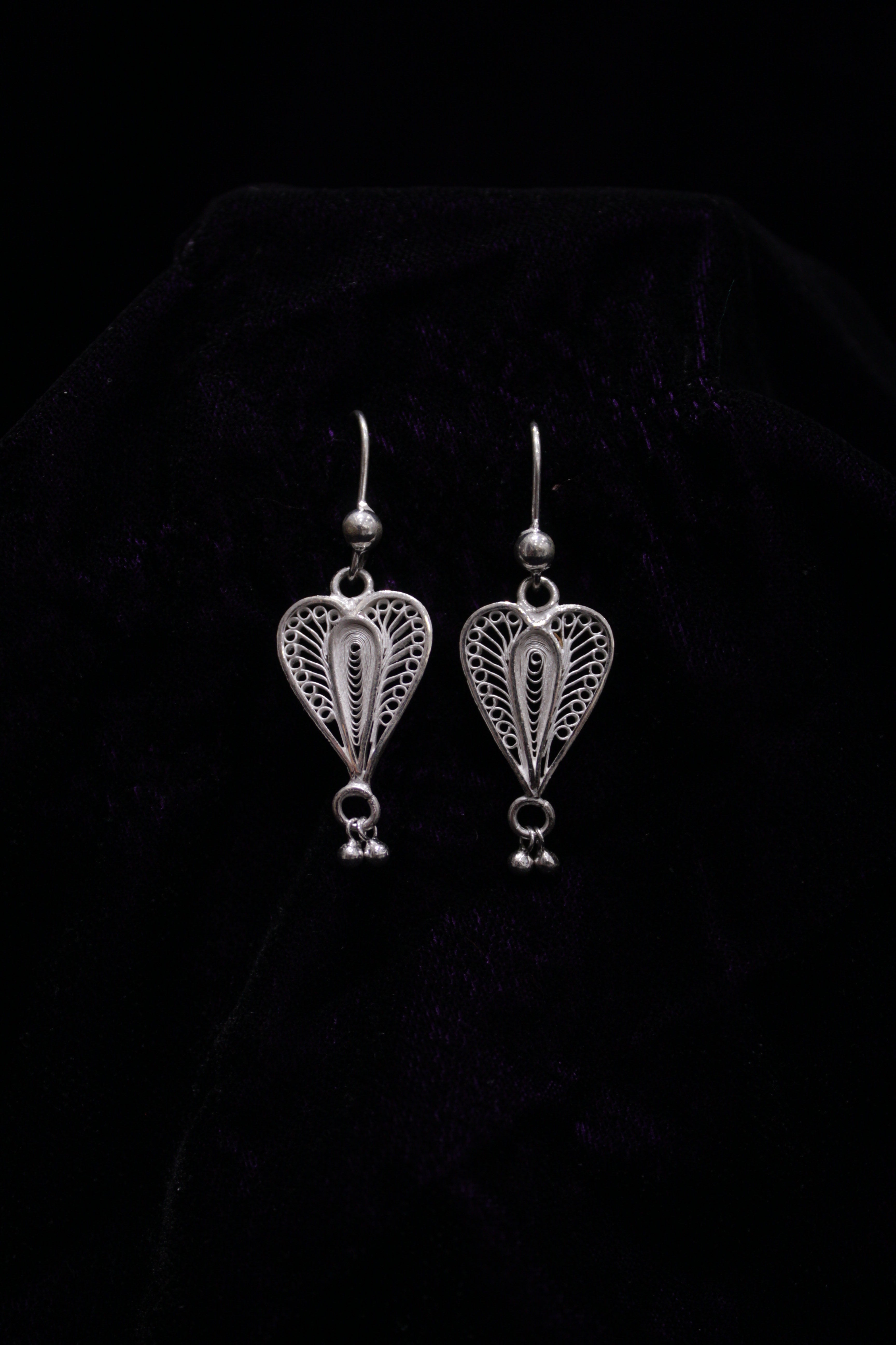 Indianvillez Sterling Silver Filigree Earring - view 2