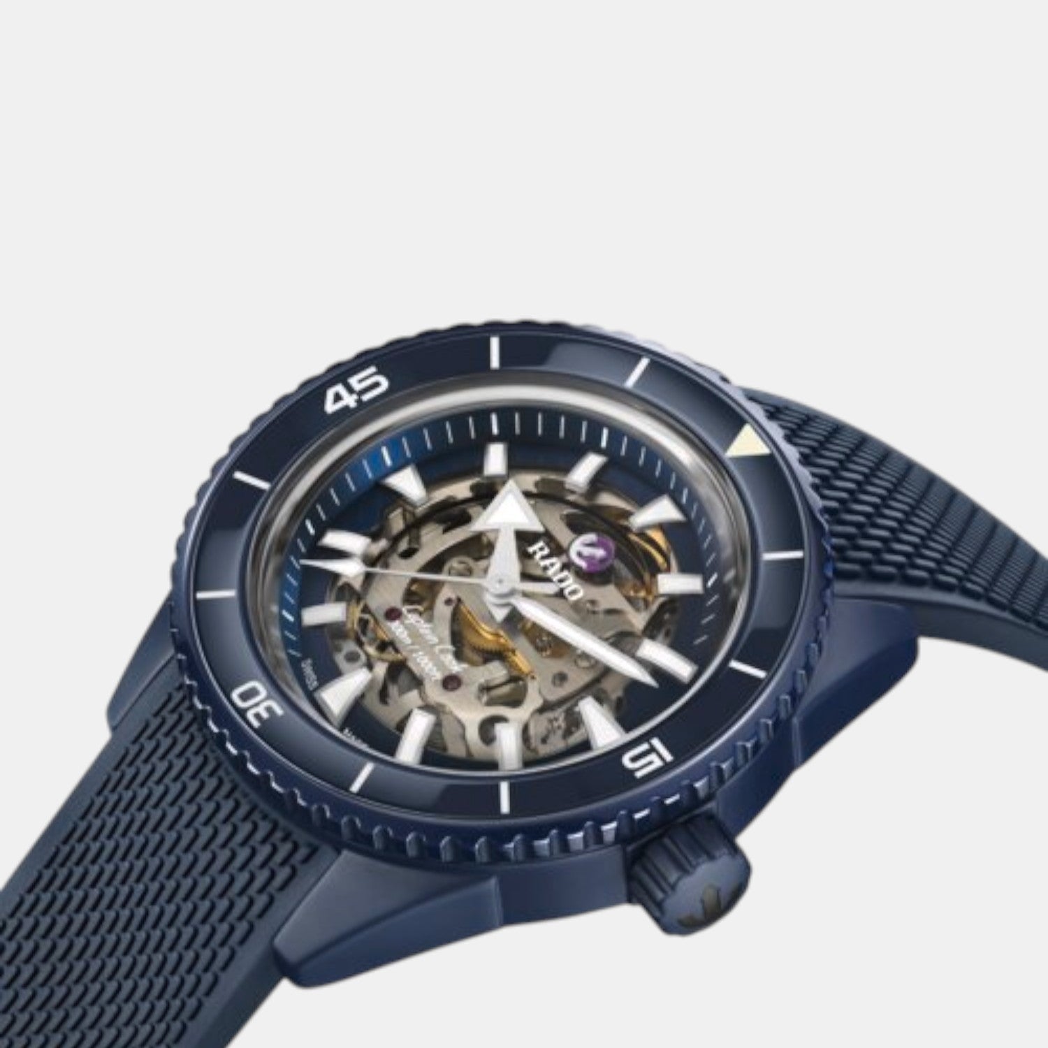 Rado Captain Cook Men Automatic Blue Dial Analog Ceramic Watch R32153209 - view 2
