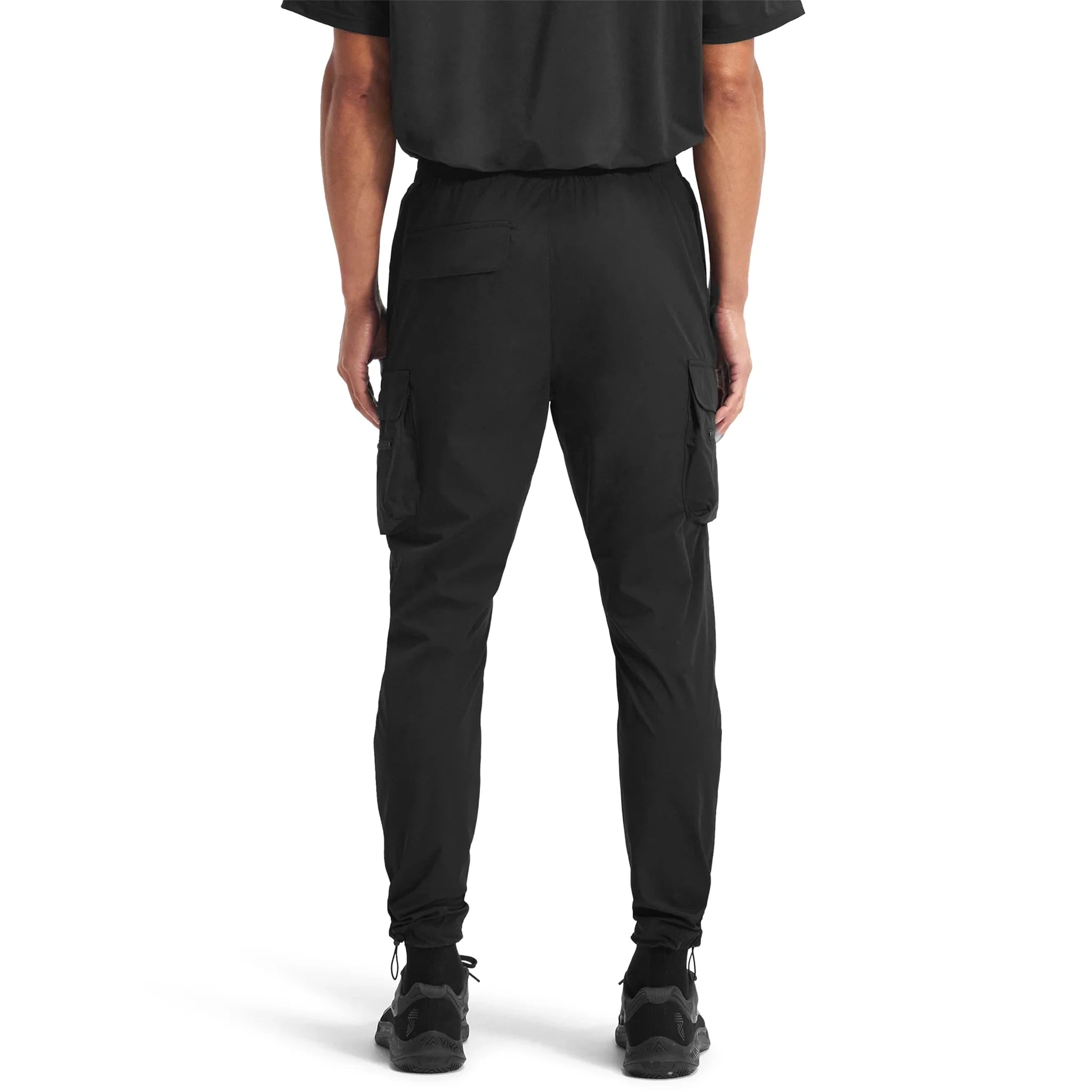 Represent 247 Black Cargo Pants - view 2