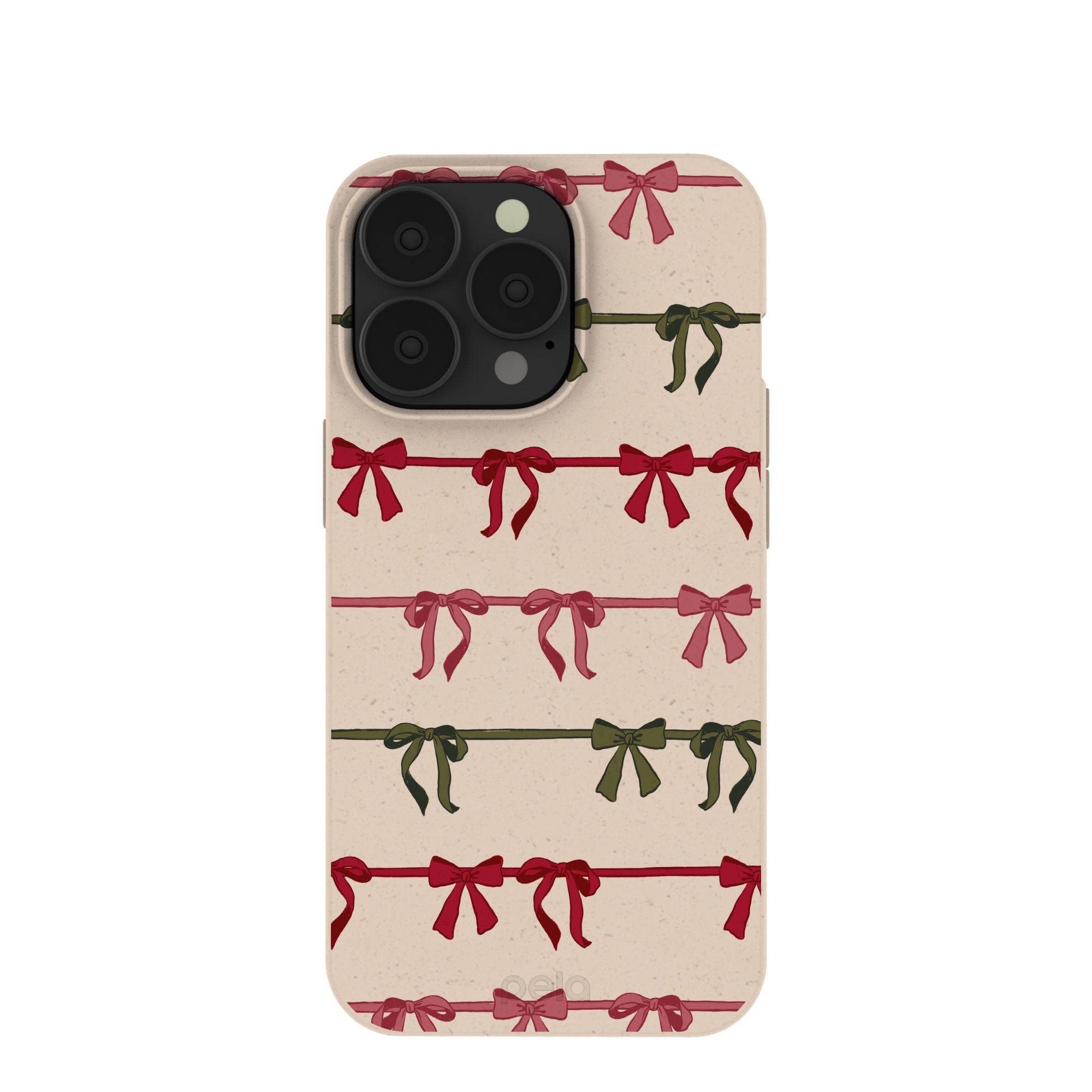 Pela Case Seashell Holiday Bows iPhone 13 Pro Case