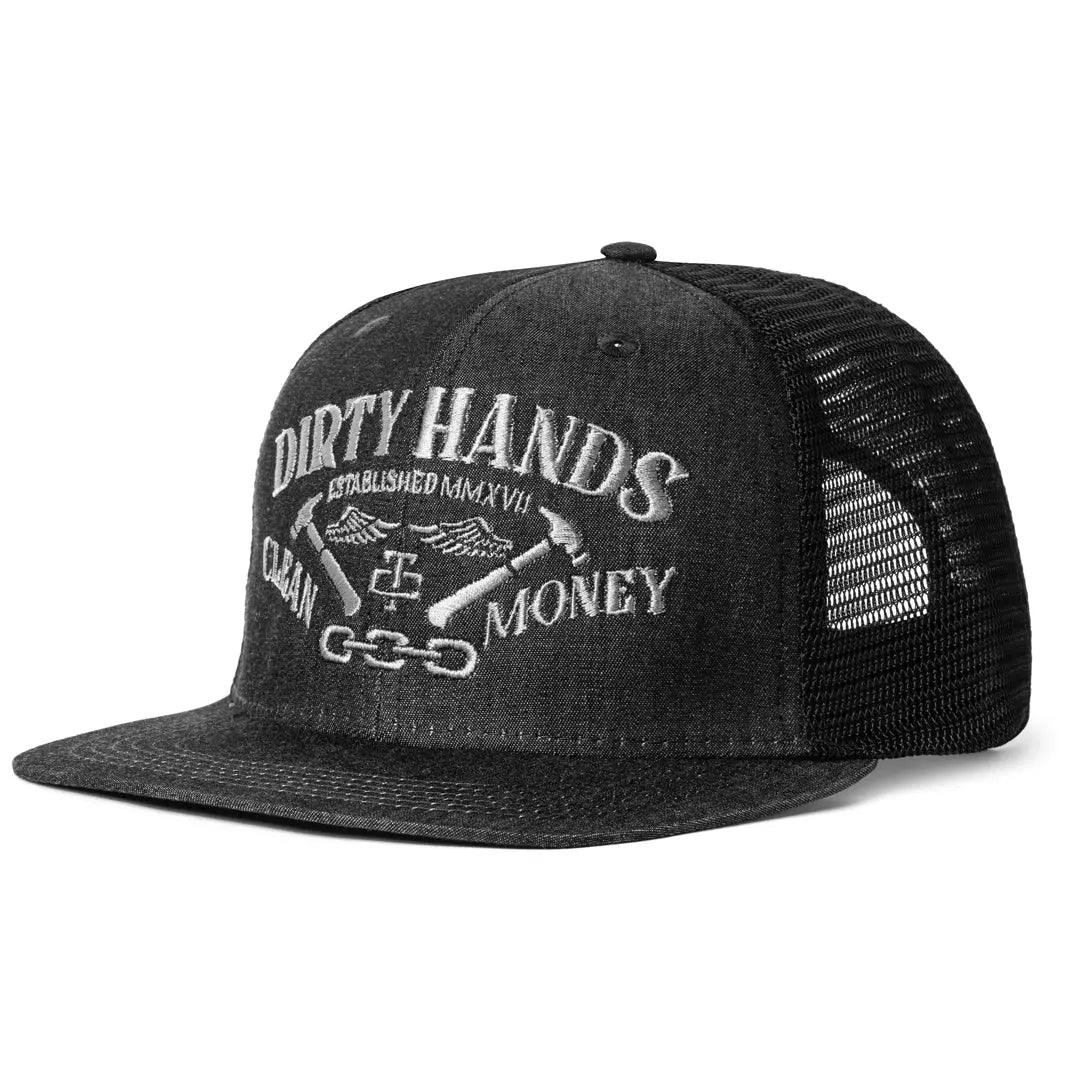 Radial Catena Snapback Hat – Dark Indigo