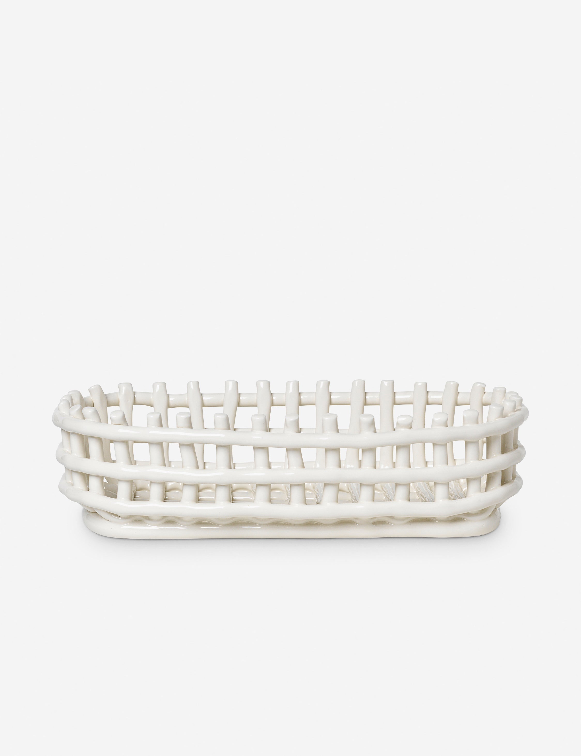 Lulu and Georgia Ceramic Basket by Ferm Living - view 4