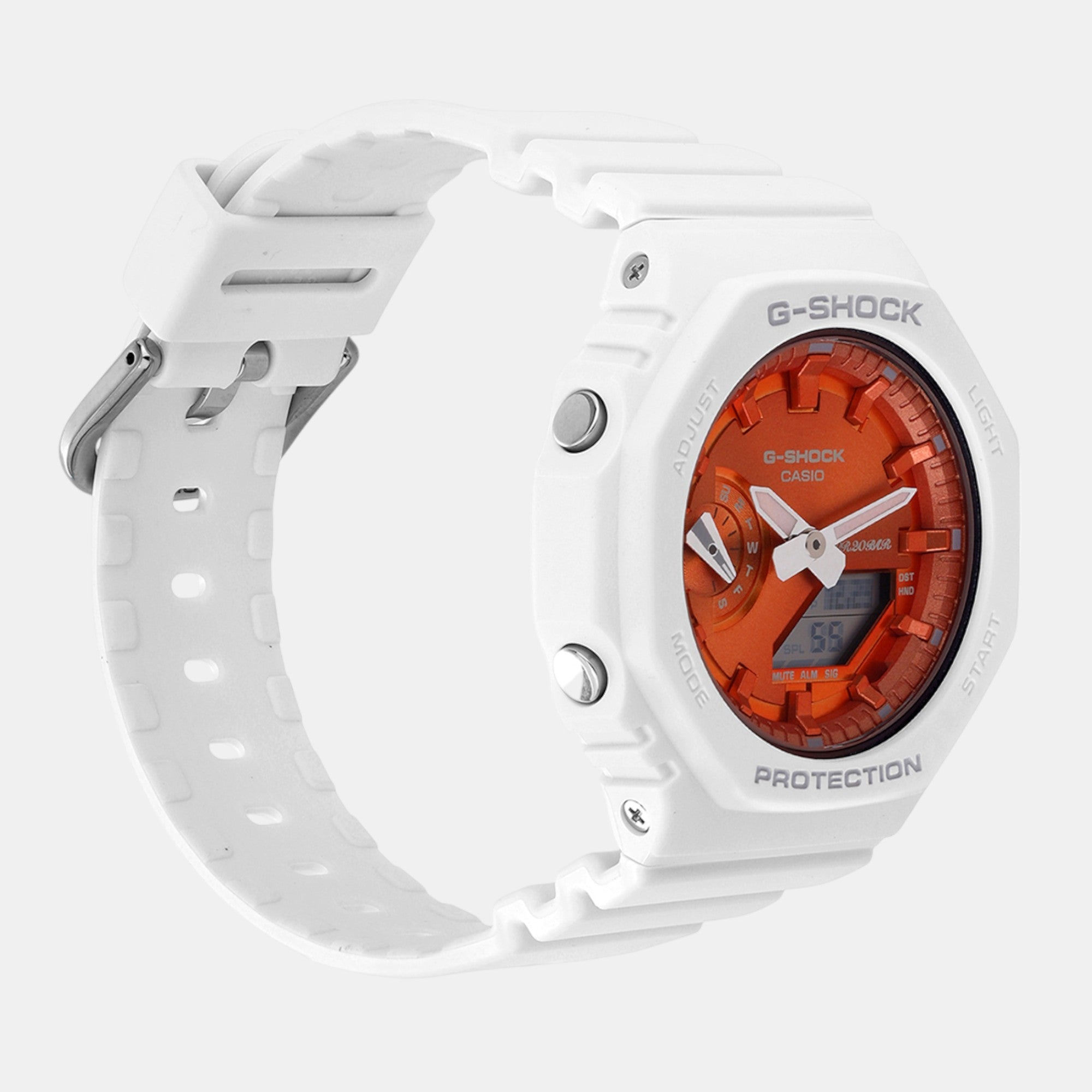 Casio G-Shock Women Quartz Orange Dial Analog-Digital Resin Watch G1491 - view 3