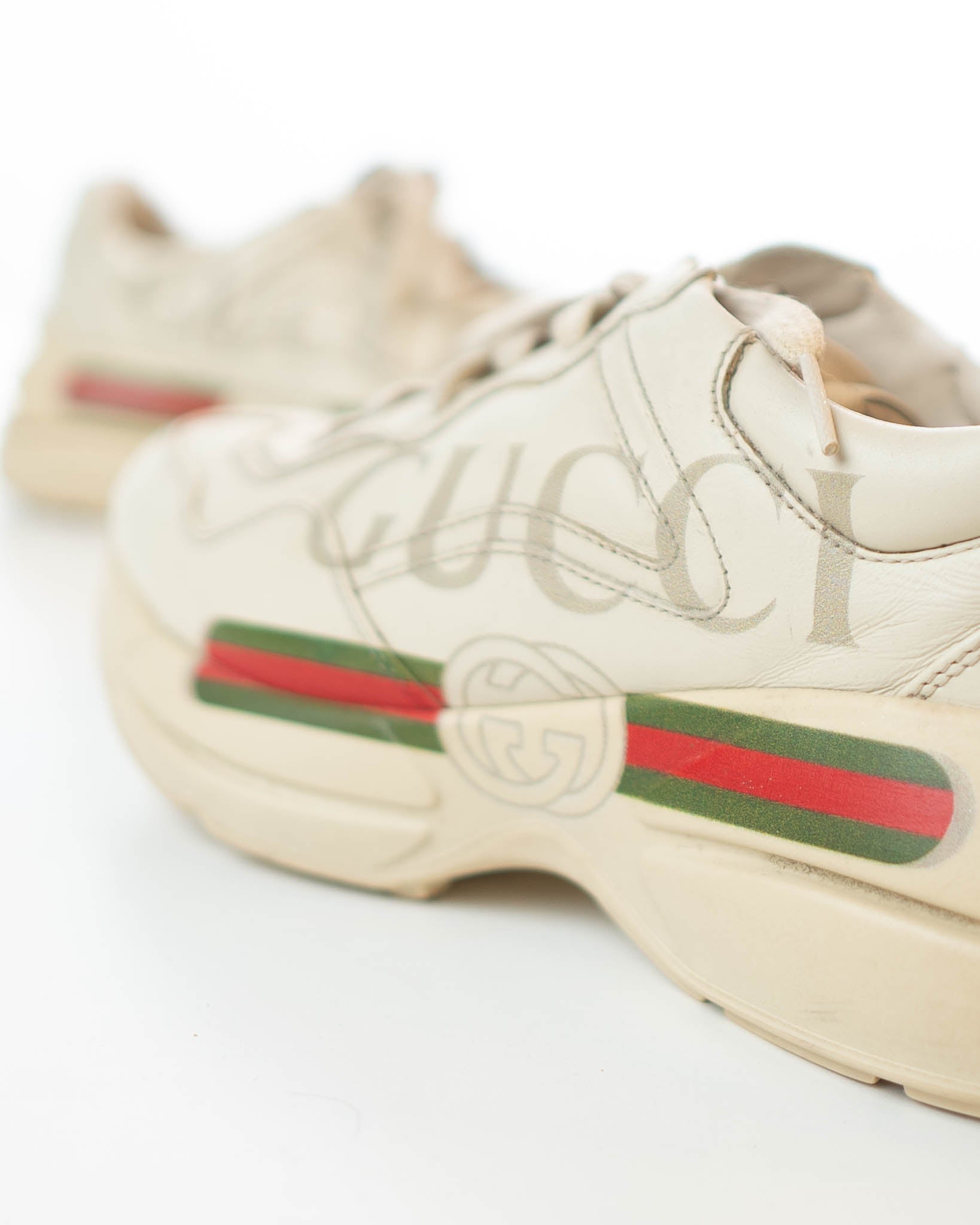 Gucci Women's Rhyton Logo Sneaker - view 2