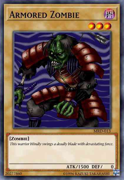 Yu-Gi-Oh! Armored Zombie - LCJW-EN184 - Common - 1st Edition