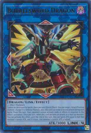 Yu-Gi-Oh! Borrelsword Dragon - Alternate Art - BLC1-EN023 - Ultra Rare - 1st Edition