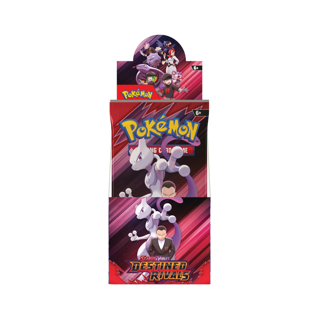 2025 Pokémon Scarlet & Violet Destined Rivals Half Booster Box (18 Packs) - view 2