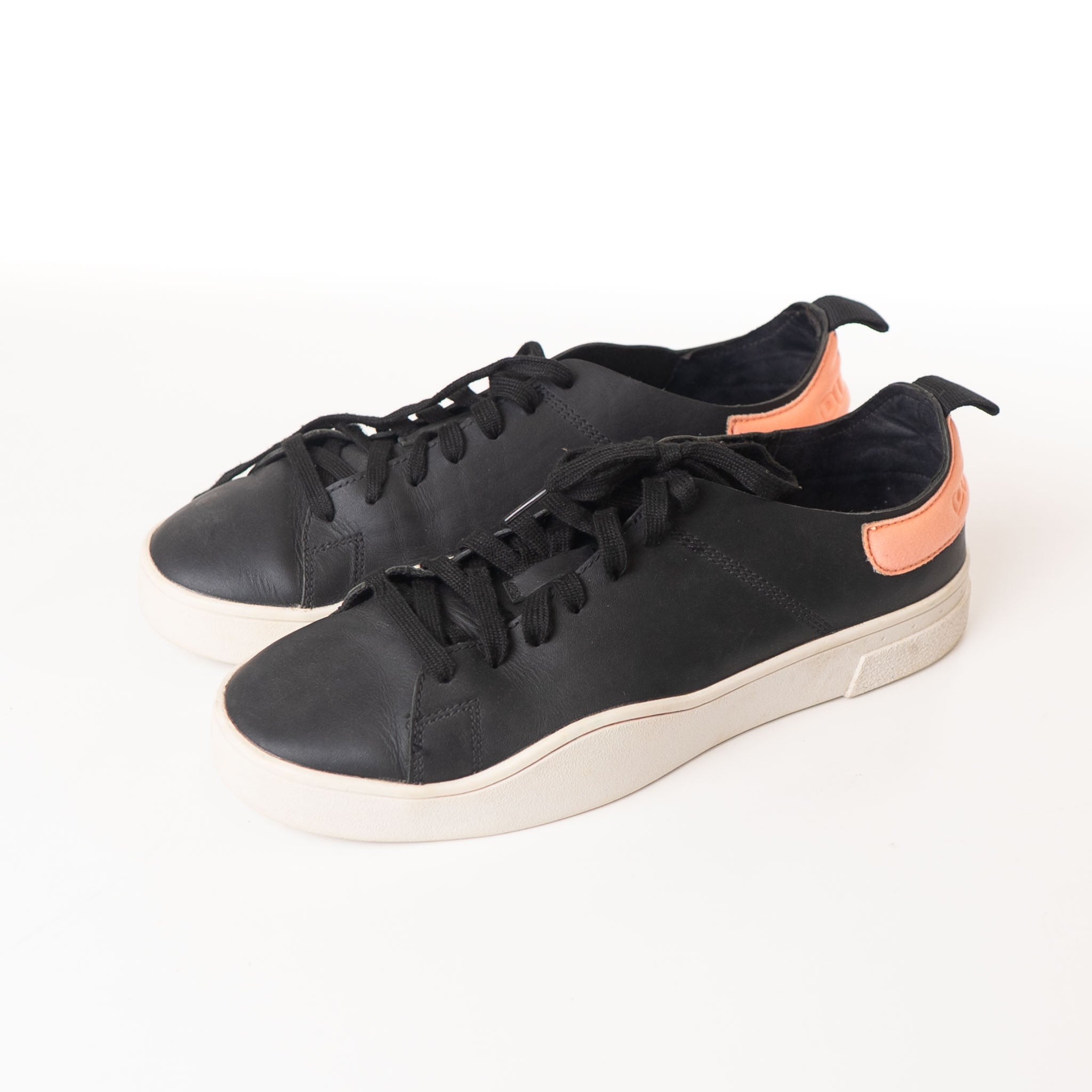 Diesel black clever sneakers - view 2