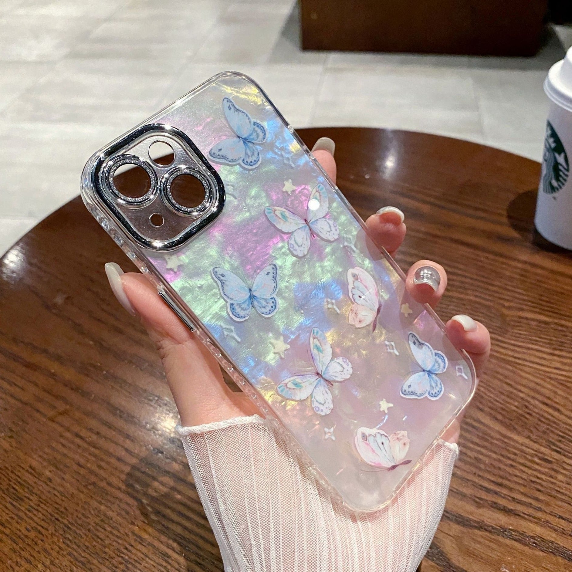Peeperly 3D Butterfly Ballet Shell Pattern Case - view 7