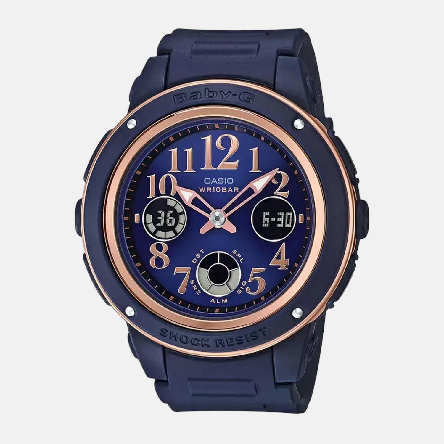 Casio Baby-G Women Quartz Blue Dial Analog-Digital Resin Watch BX137 - view 2