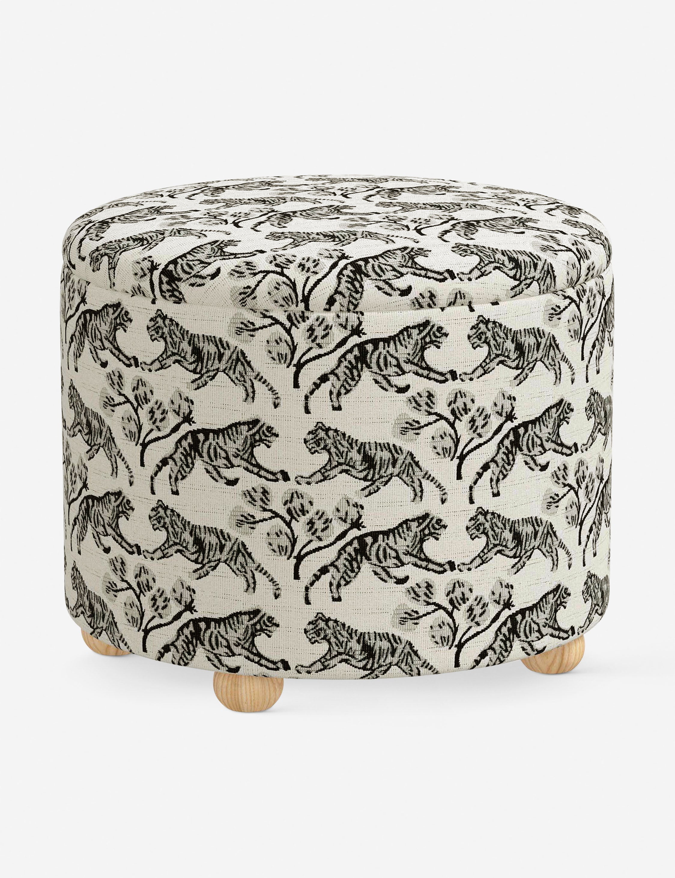 Lulu and Georgia Kamila Storage Ottoman - view 113