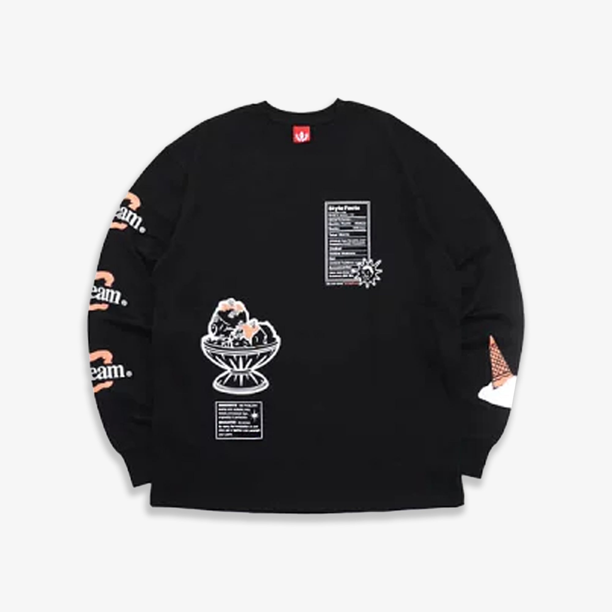 Icecream | STYLE FACTS L/S KNIT { BLACK - view 3