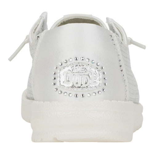 HEYDUDE shoes Wendy Disco Sequin - SIlver/White - view 5