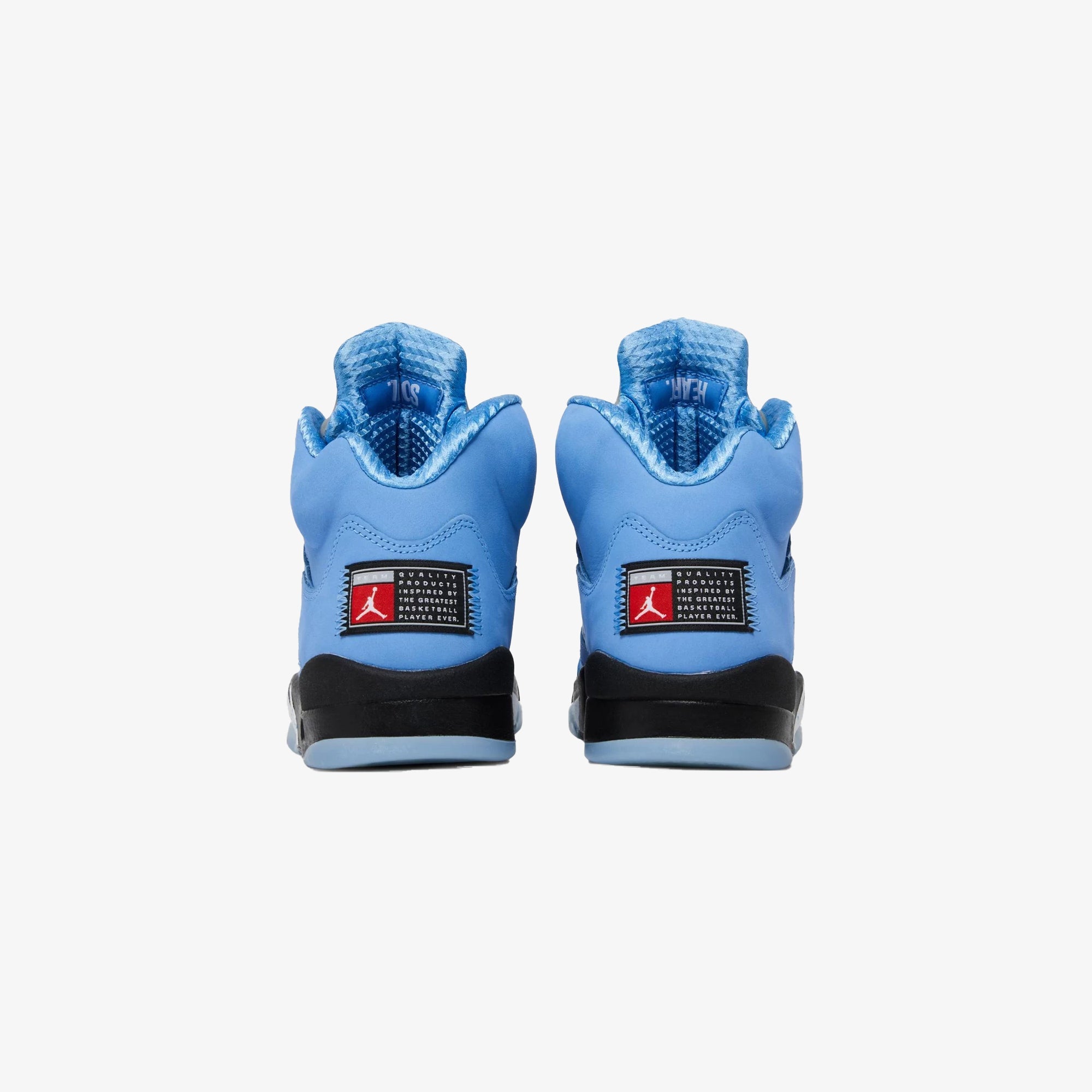 Jordan | AIR JORDAN 5 { UNIVERSITY BLUE/BLACK-WHITE - view 2