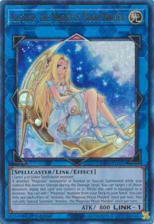 Artemis the magistus – Yu-Gi-Oh! Artemis, the Magistus Moon Maiden - RA01-EN049 - Prismatic Ultimate Rare - 1st Edition