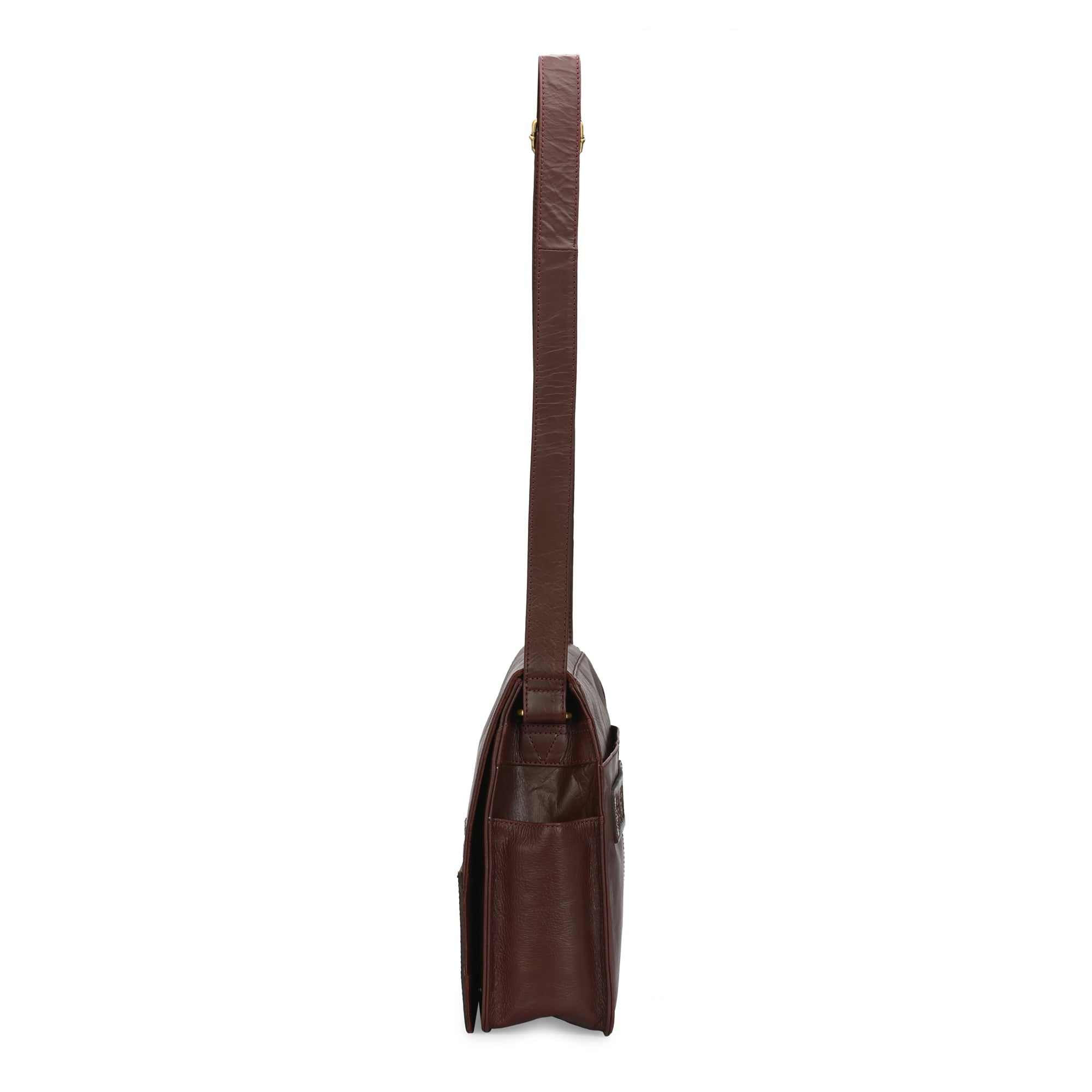 Hand-Carved Bags by Lafattio – Brown - view 5