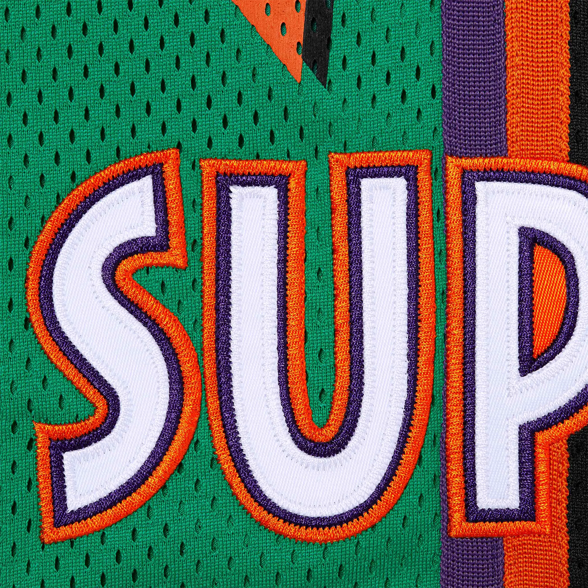 Supreme All Star Basketball Green Shorts (SS25) - view 3