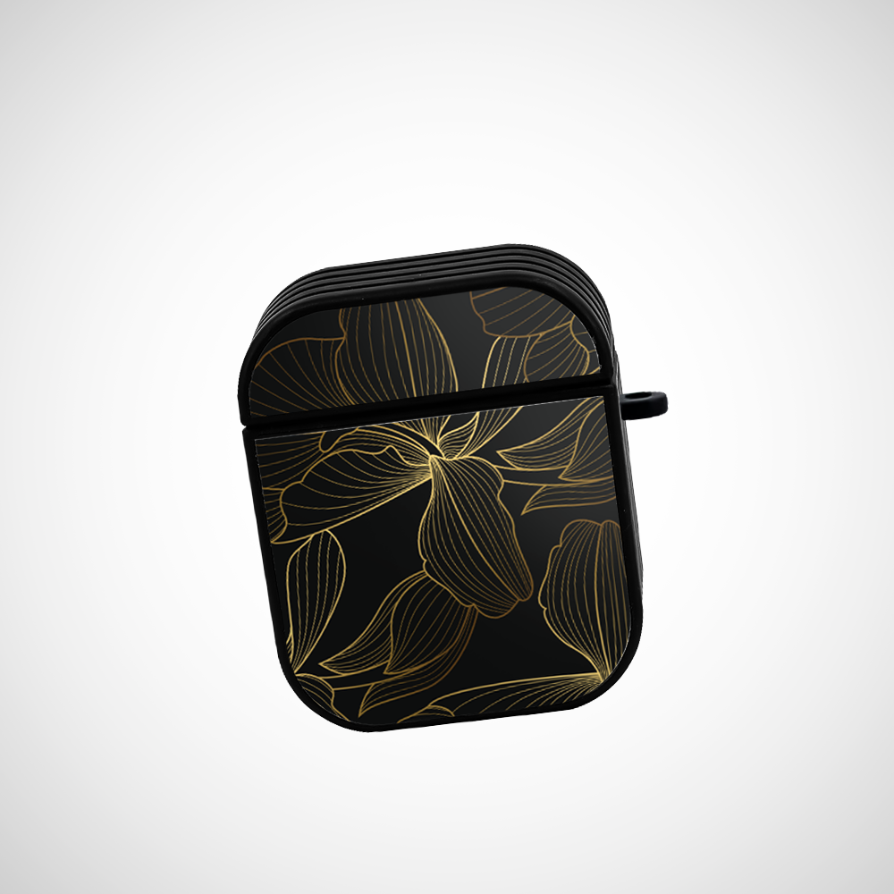 Cover It Up Gold dust Glass Airpods 1st Gen Case Covers