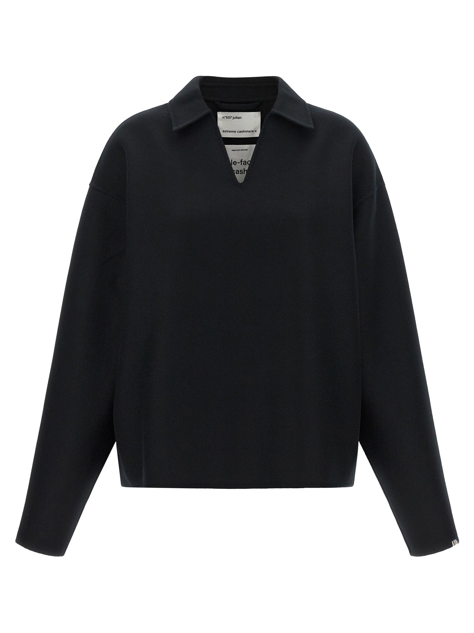 N 507 julian – Extreme Cashmere N°507 Julian Blouse – 70% wool 30% cachemire