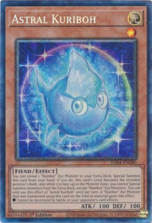 Yu-Gi-Oh! Astral Kuriboh - RA04-EN040 - Collector's Rare - 1st Edition