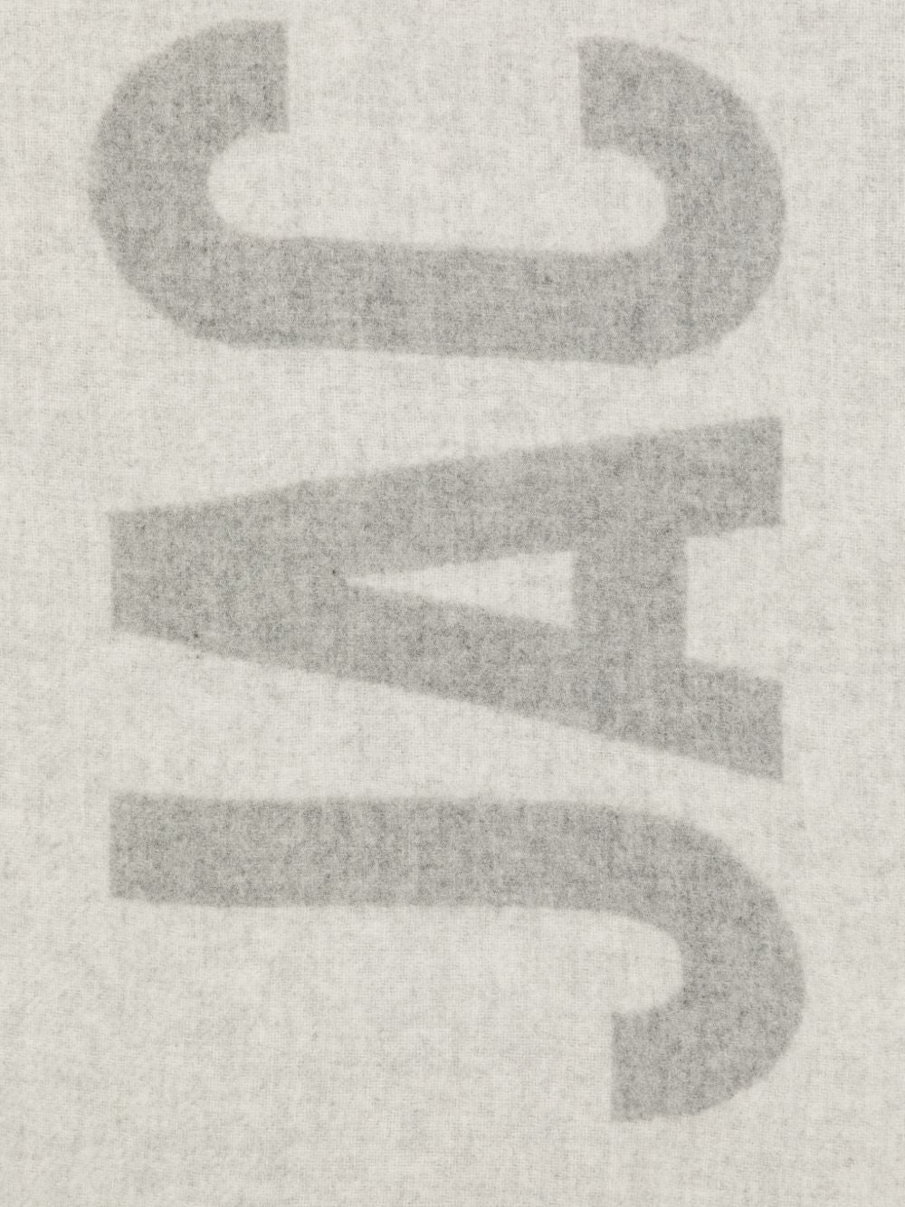 JACQUEMUS Scarfs GREY – 100% Virgin Wool - view 2