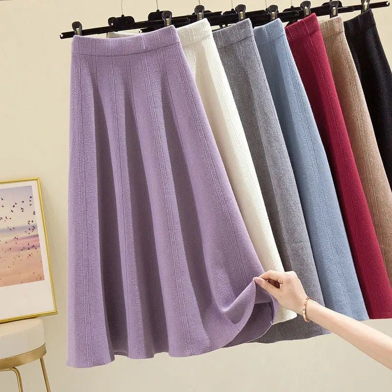 Alamode By Akanksha Lebia Statement Woolen Pleated Skirt