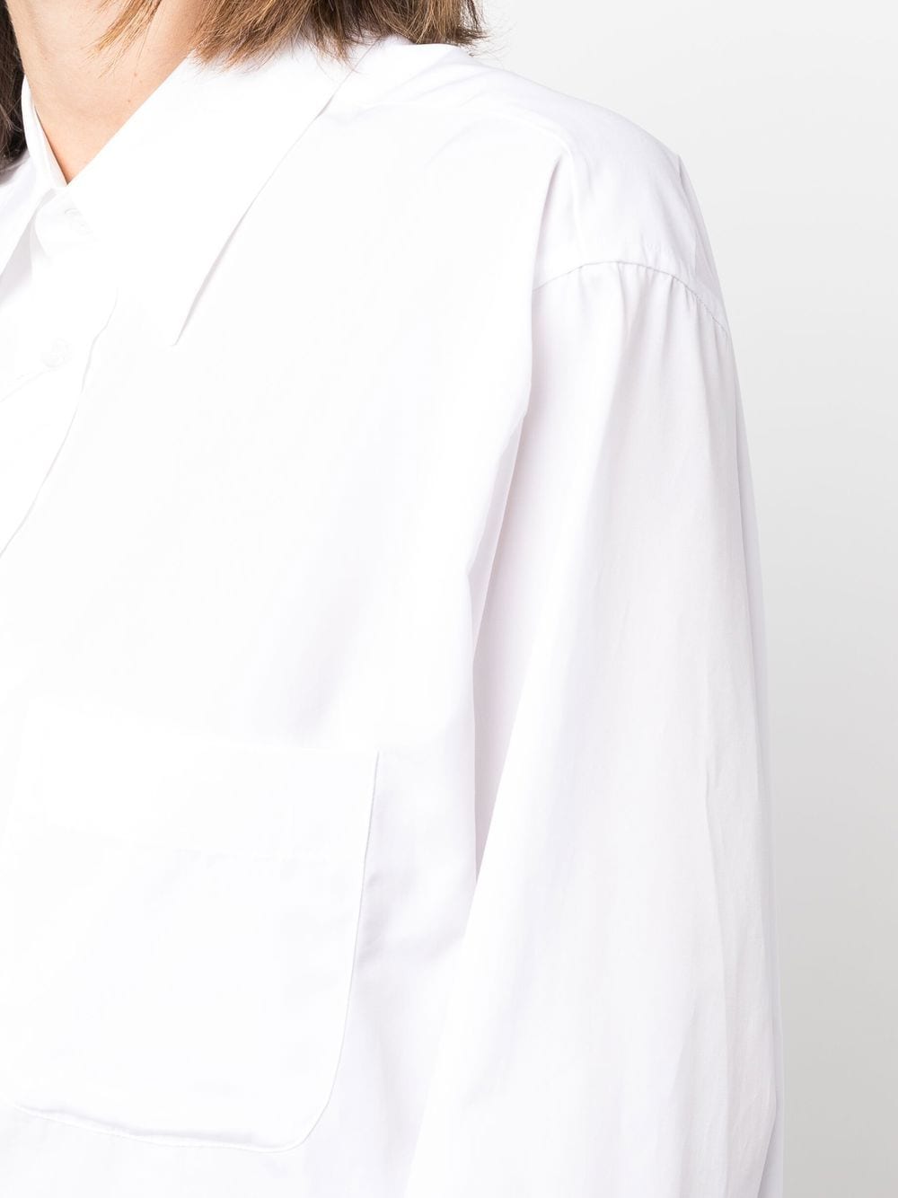 Maison Margiela Longline poplin shirt – Cotton 100% - view 2