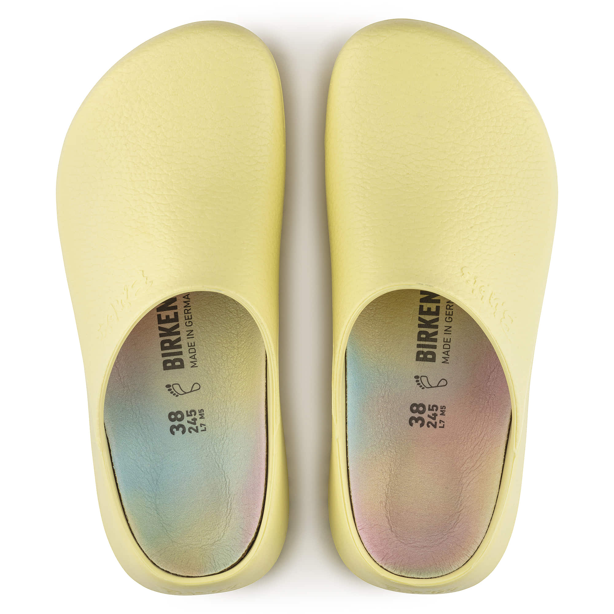 Birkenstock Super-Birki Vegan Polyurethane – Yellow Yellow/Popcorn - view 2