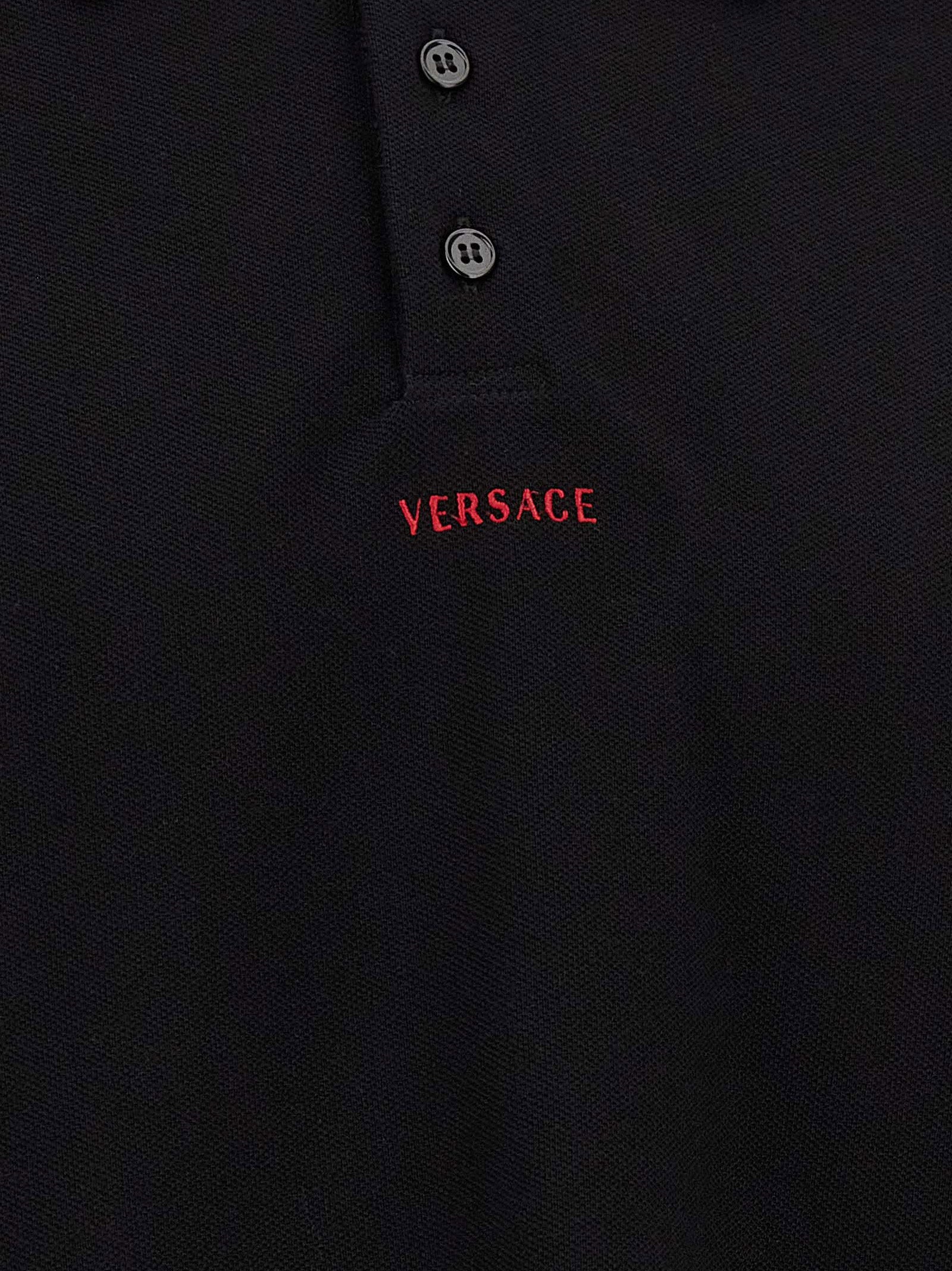 Versace Greca Polo Shirt – 100% cotton - view 4