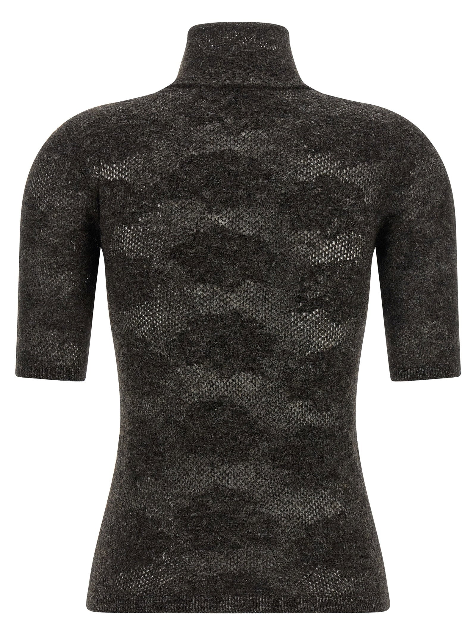 Brunello Cucinelli Turtle-neck Sweater – 46% silk, 38% wp, 16% wo - view 2
