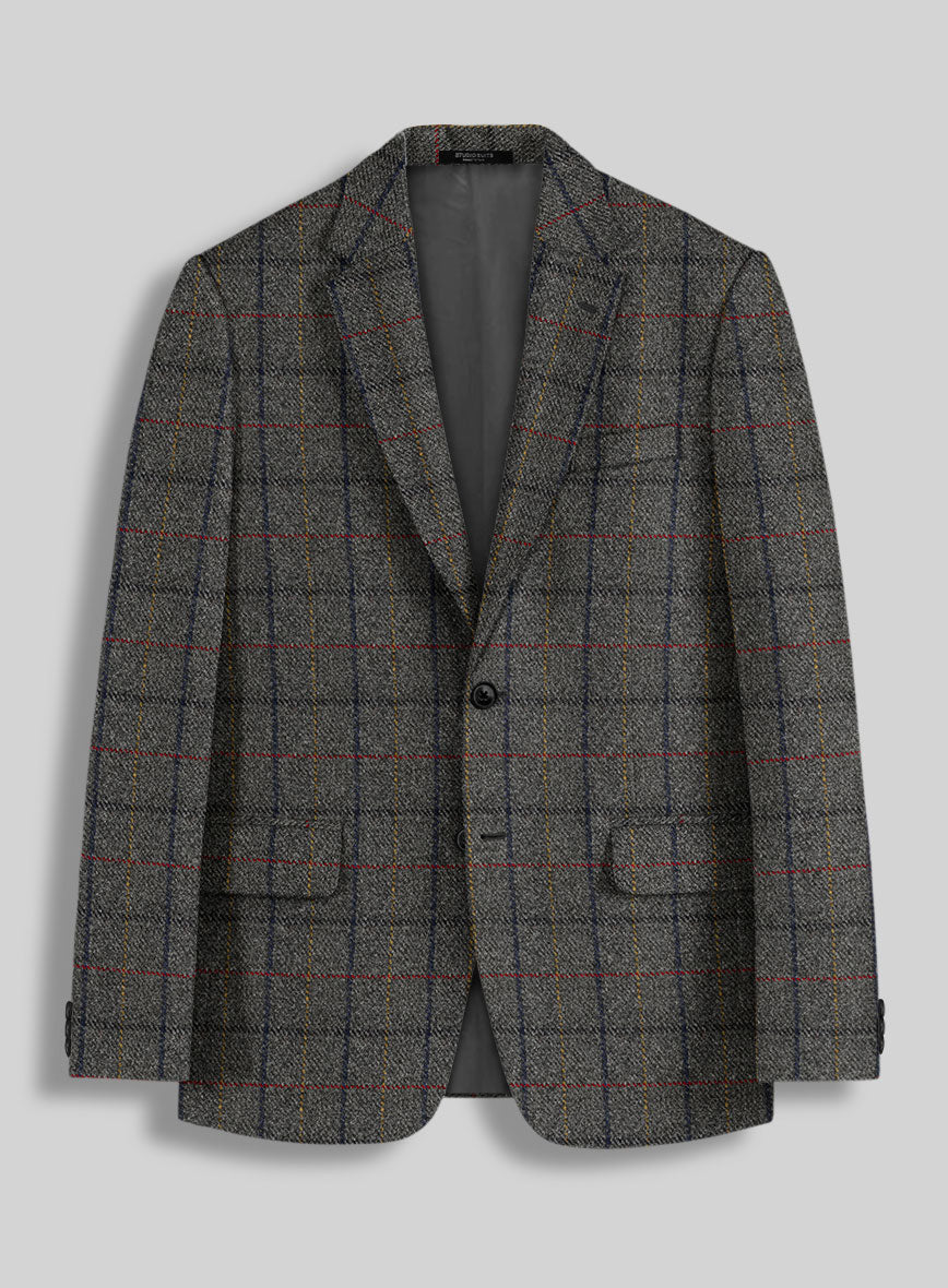 StudioSuits Harris Tweed Stormcrest Gray Jacket