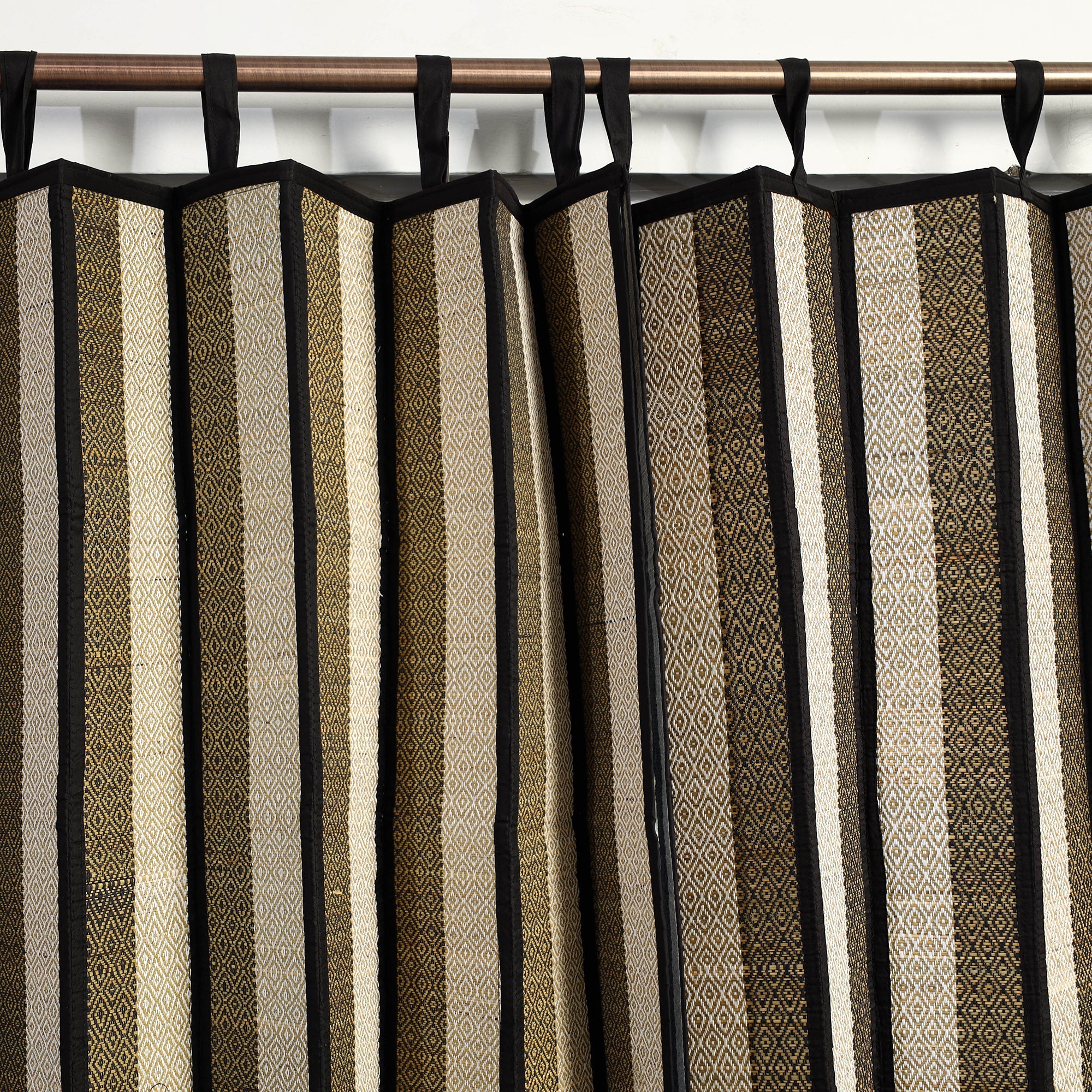 ITOKRI CRAFTS INITIATIVE Brown - Madur Grass Door Curtain of Midnapore (7 x 4 feet) 01 - view 2