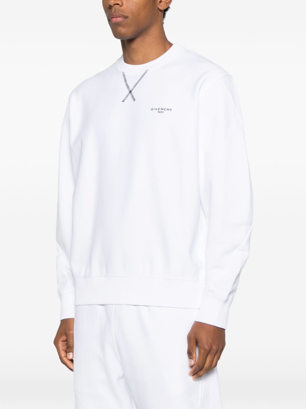 Givenchy Logo cotton hoodie – 100% Cotton - view 2