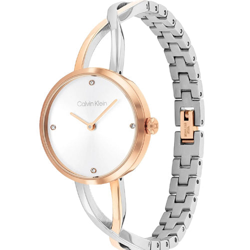 Calvin Klein Sculpted Embrace White Dial Women 28mm 25100060 - view 2
