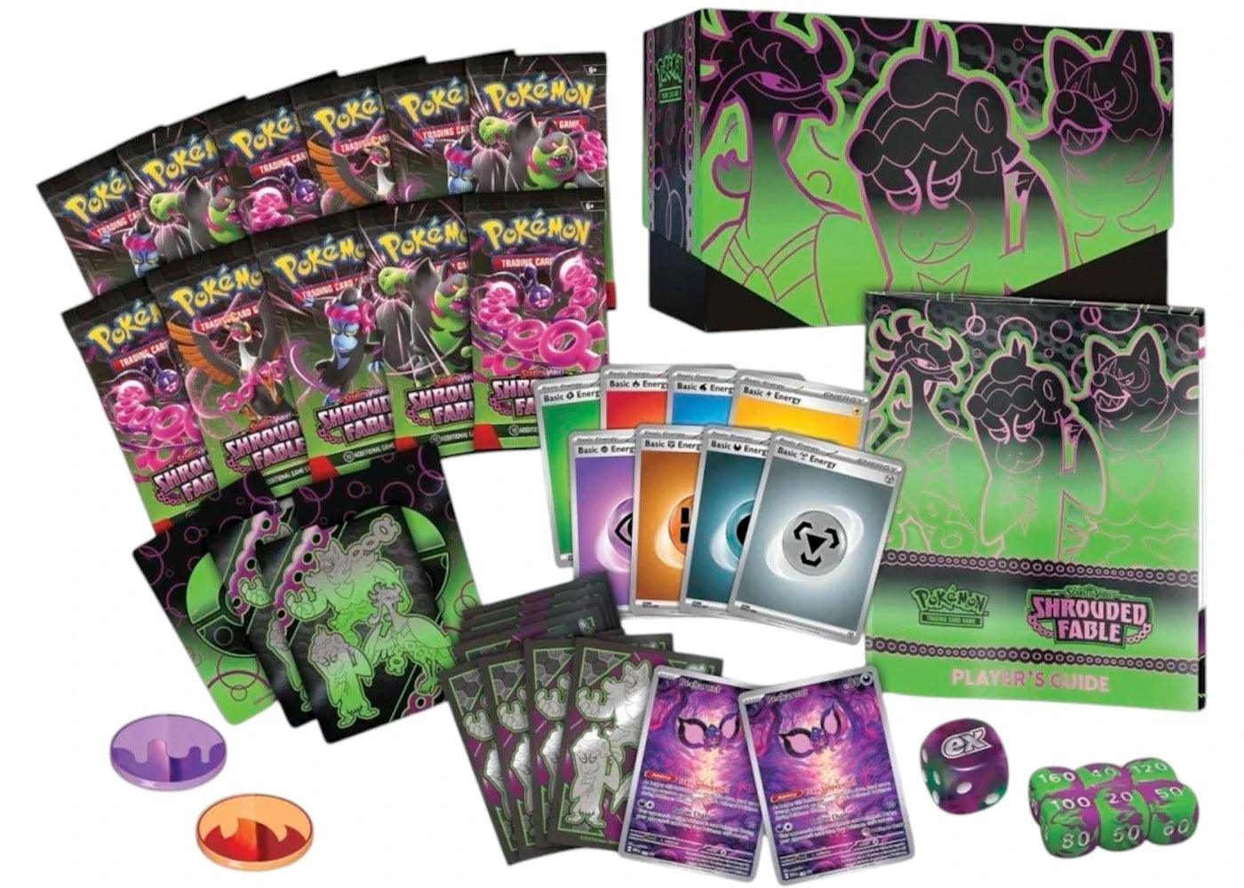 2024 Pokémon Scarlet & Violet Shrouded Fable Pokémon Center Elite Trainer Box 2x Lot - view 2