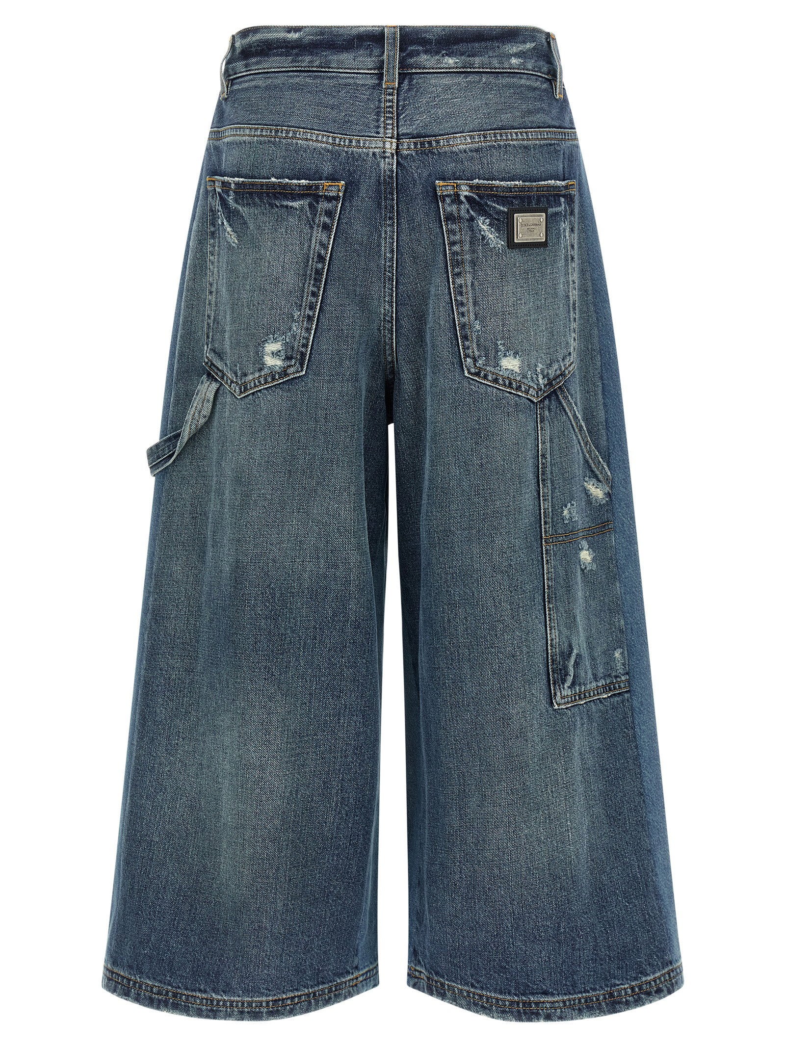 Dolce & Gabbana Denim Bermuda Shorts – 100% cotton - view 2