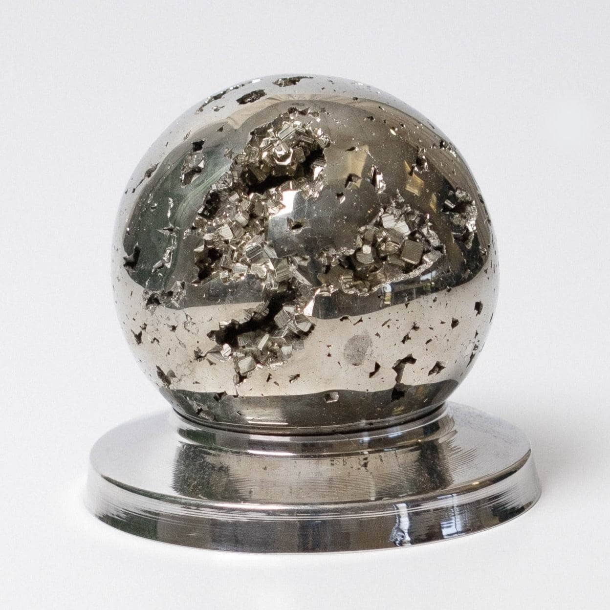 Tiny Rituals Natural Pyrite Sphere - AAA Premium Quality - view 15