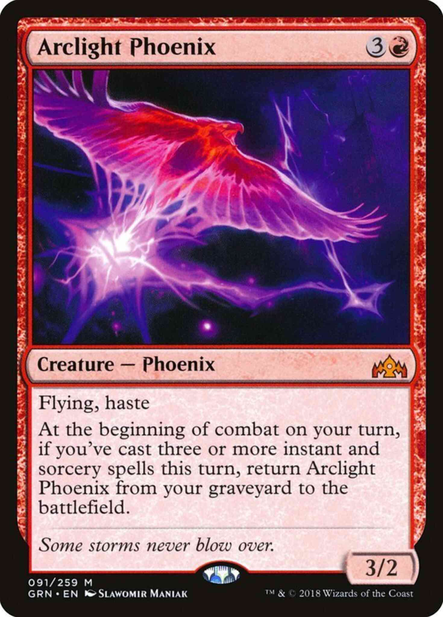 Arclight phoenix 91 – Magic Arclight Phoenix [91] [Guilds of Ravnica] [Non-Foil]