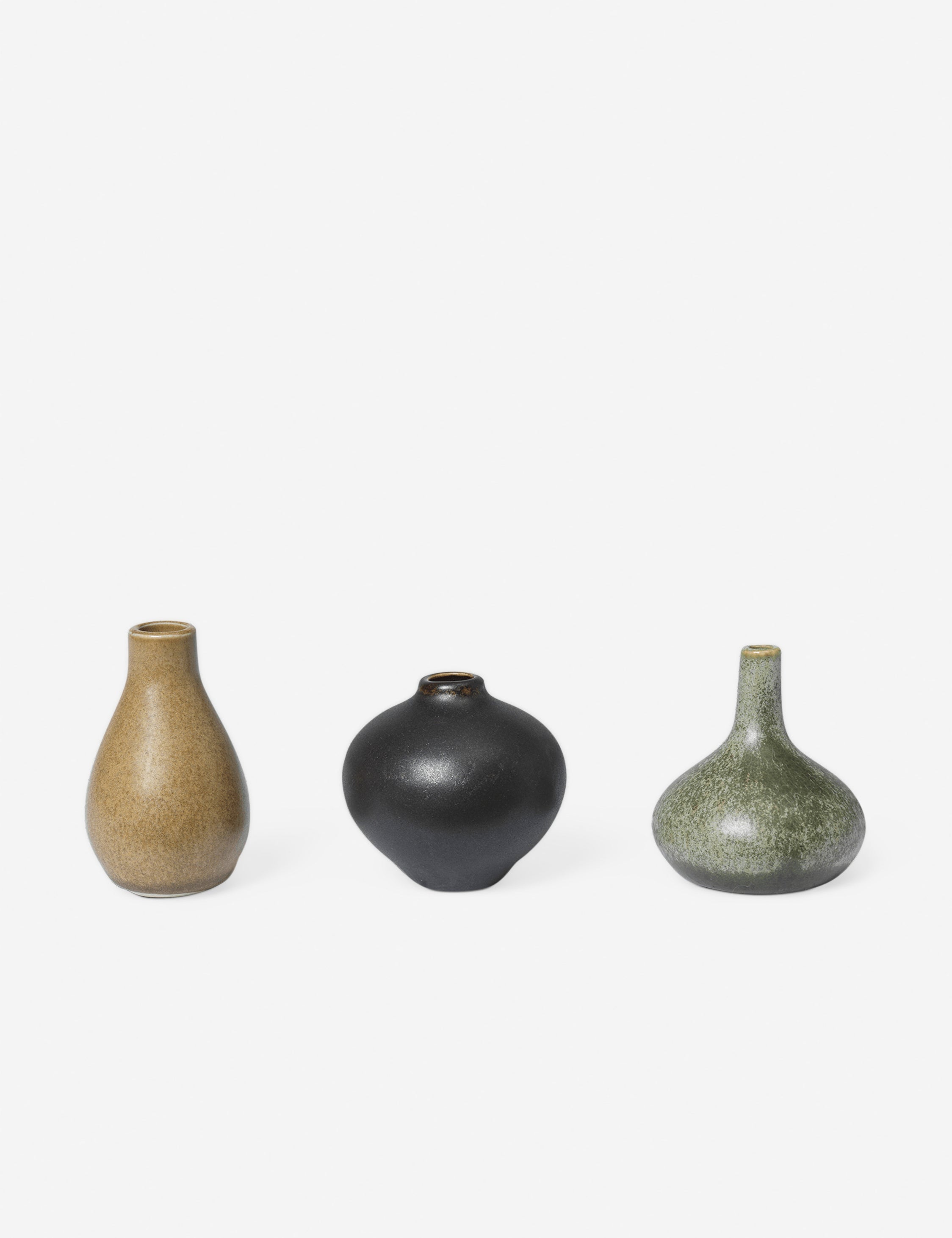 Lulu and Georgia Komo Mini Vases (Set of 3) by Ferm Living - view 2